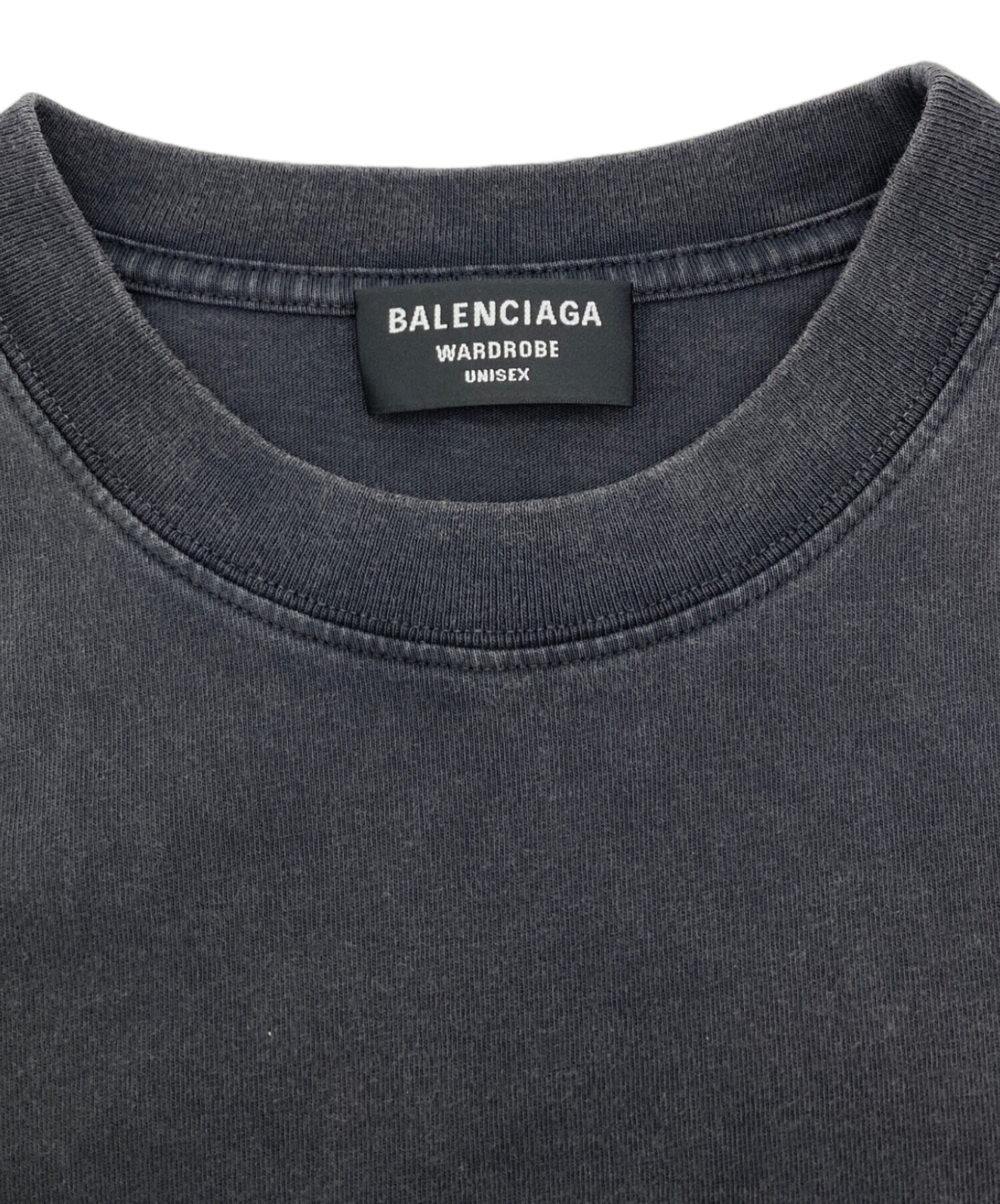 中古・古着通販】BALENCIAGA (バレンシアガ) ロゴ刺繍オーバーサイズT