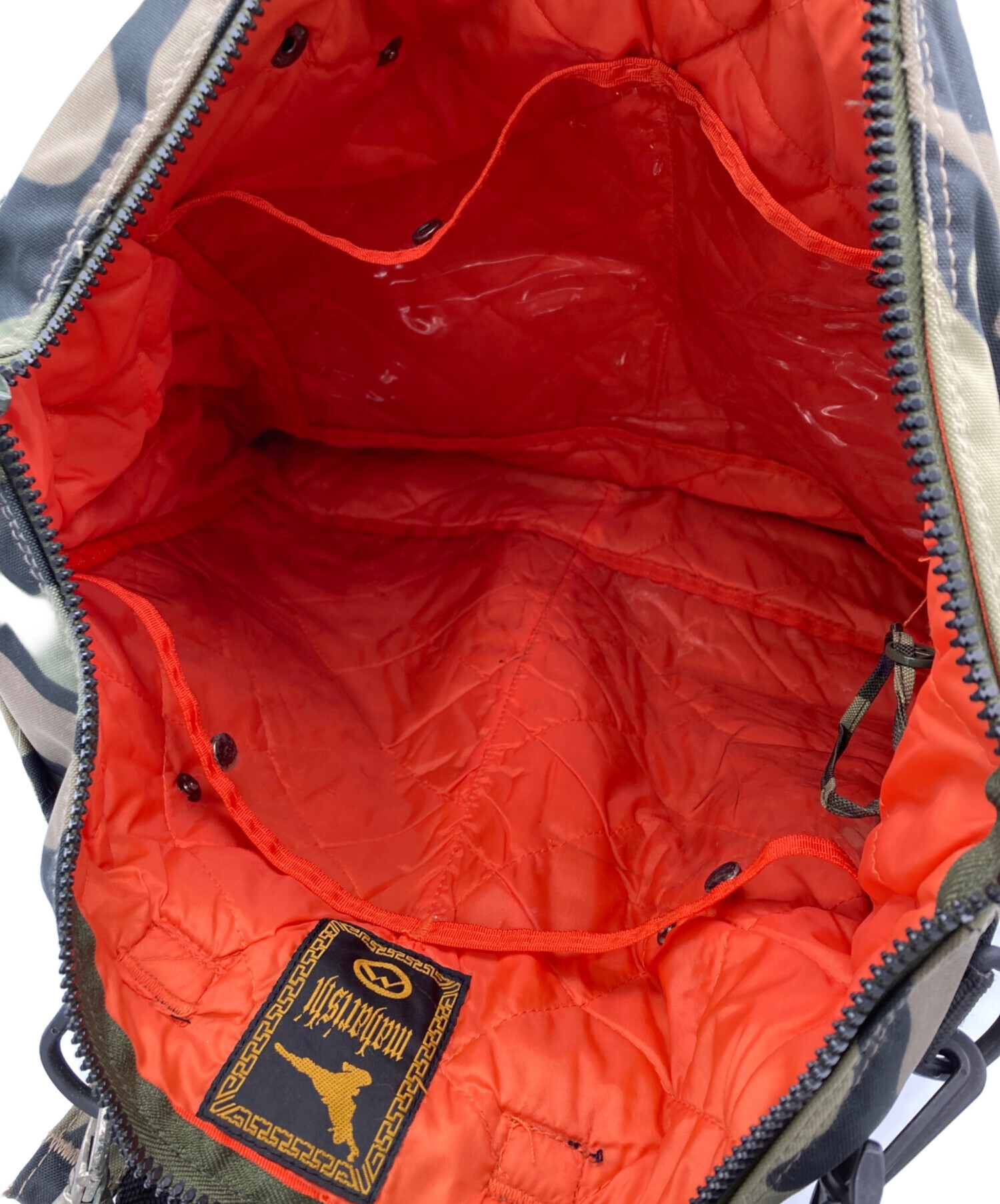 中古・古着通販】maharishi (マハリシ) ヘルメットバッグ グリーン