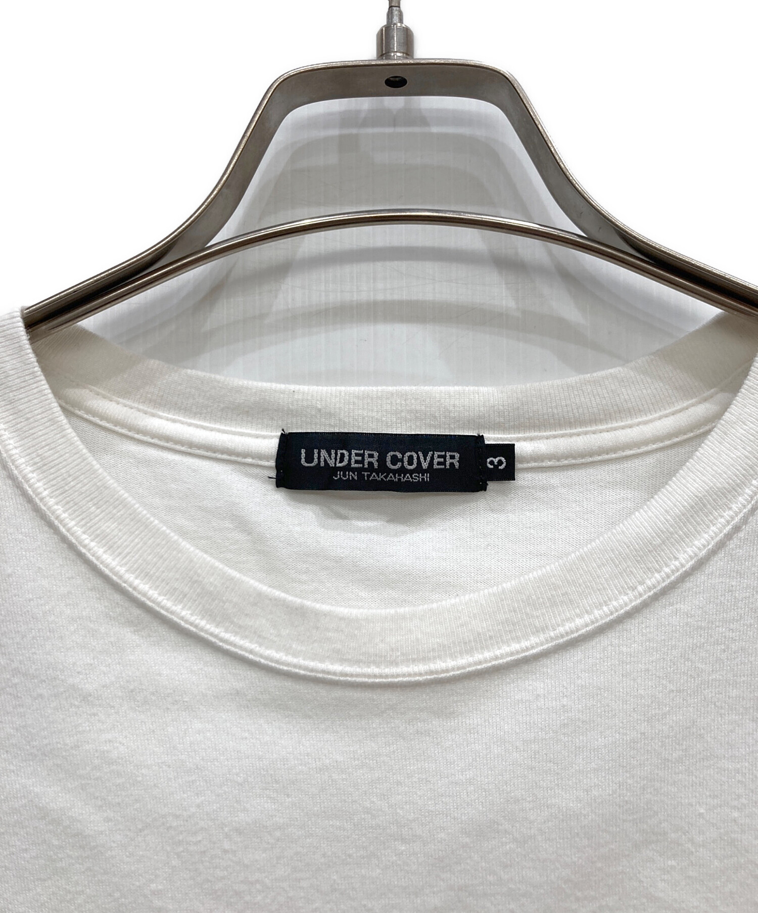 中古・古着通販】UNDERCOVER (アンダーカバー) ロゴTシャツ ホワイト