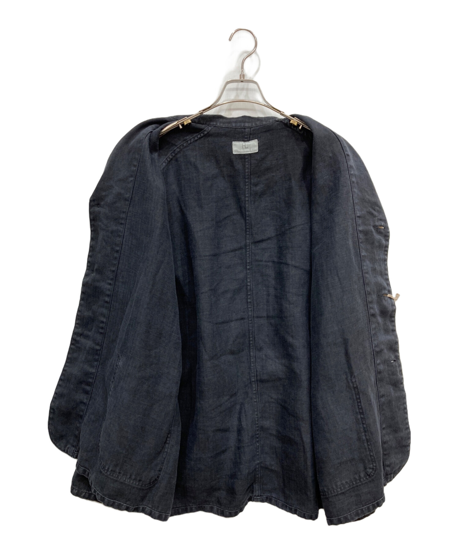 中古・古着通販】HERILL (ヘリル) HBT Linen Workjacket ブラック