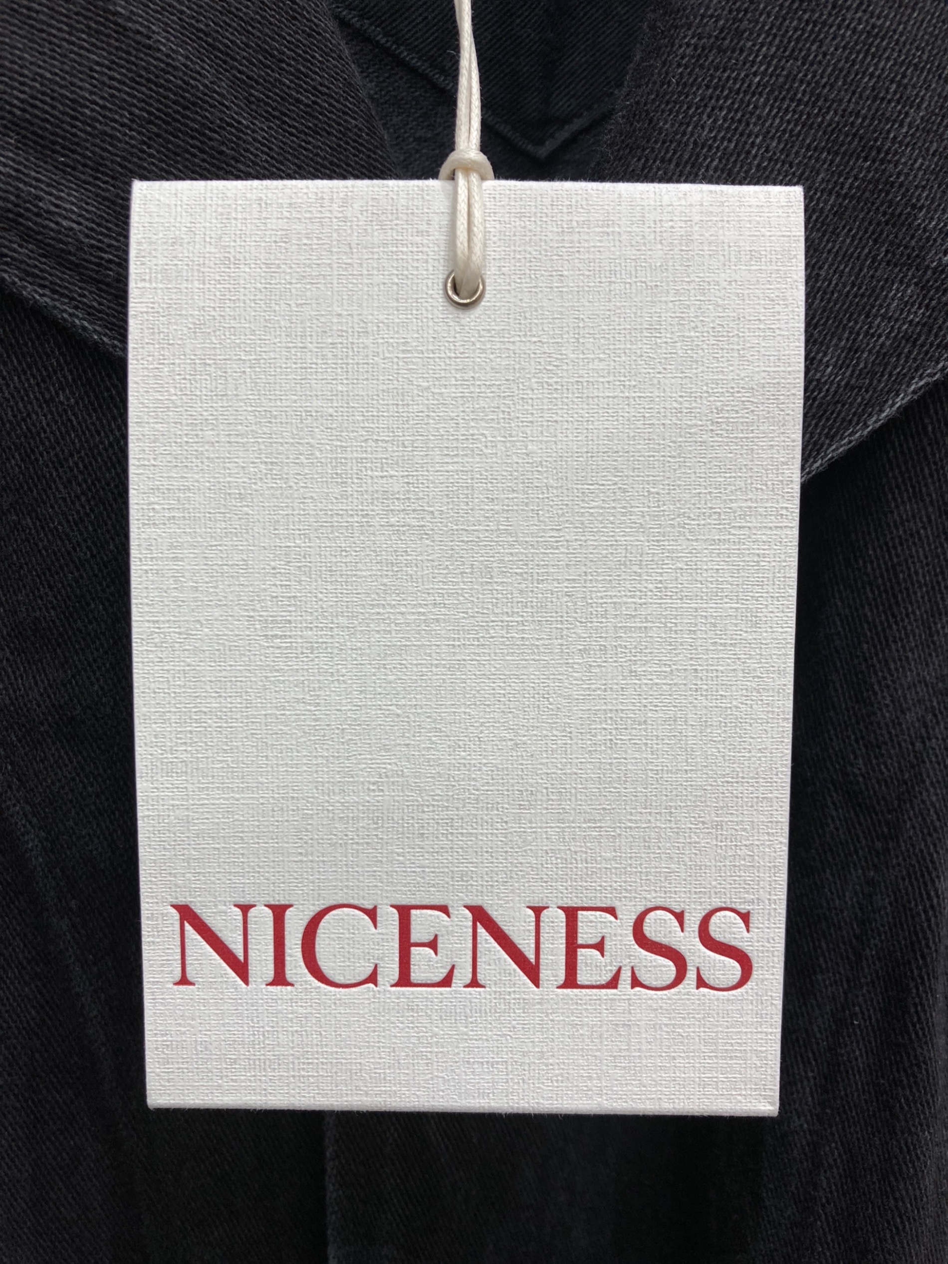 中古・古着通販】NICENESS (ナイスネス) B.ROLLO ブラック サイズ:L 未