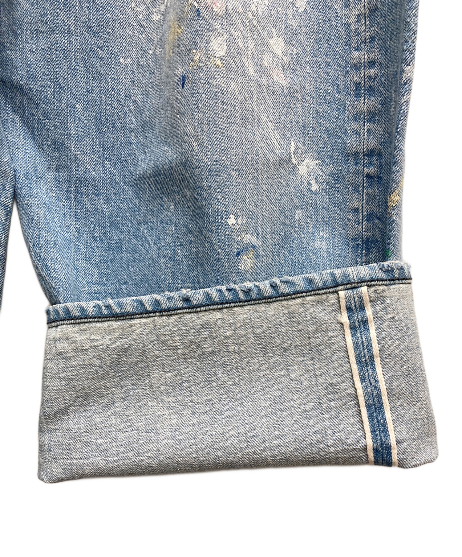 中古・古着通販】HERILL (ヘリル) HL Damaged Denim ブルー サイズ:3