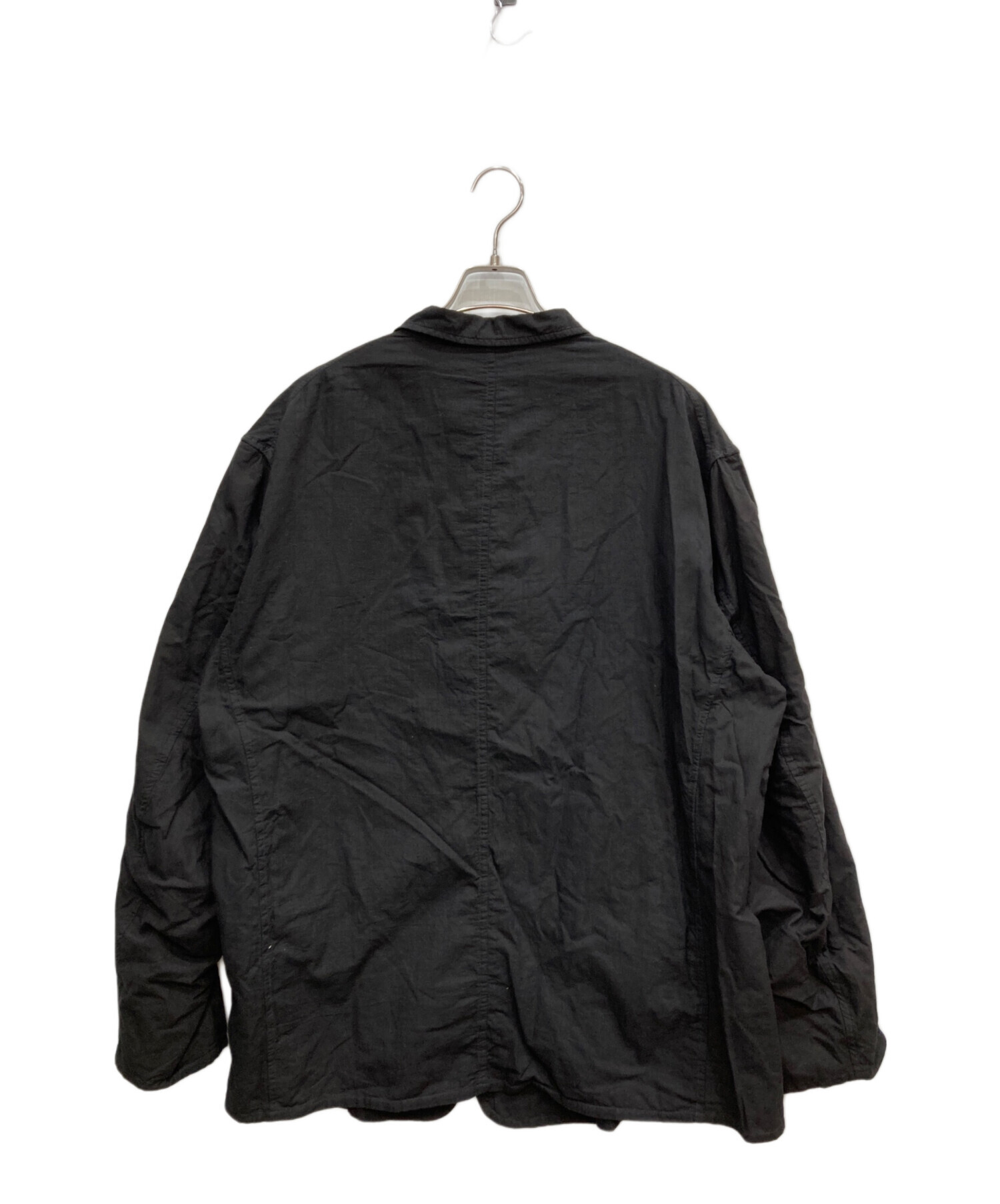 中古・古着通販】COMOLI (コモリ) KHADIコットン ジャケット ブラック
