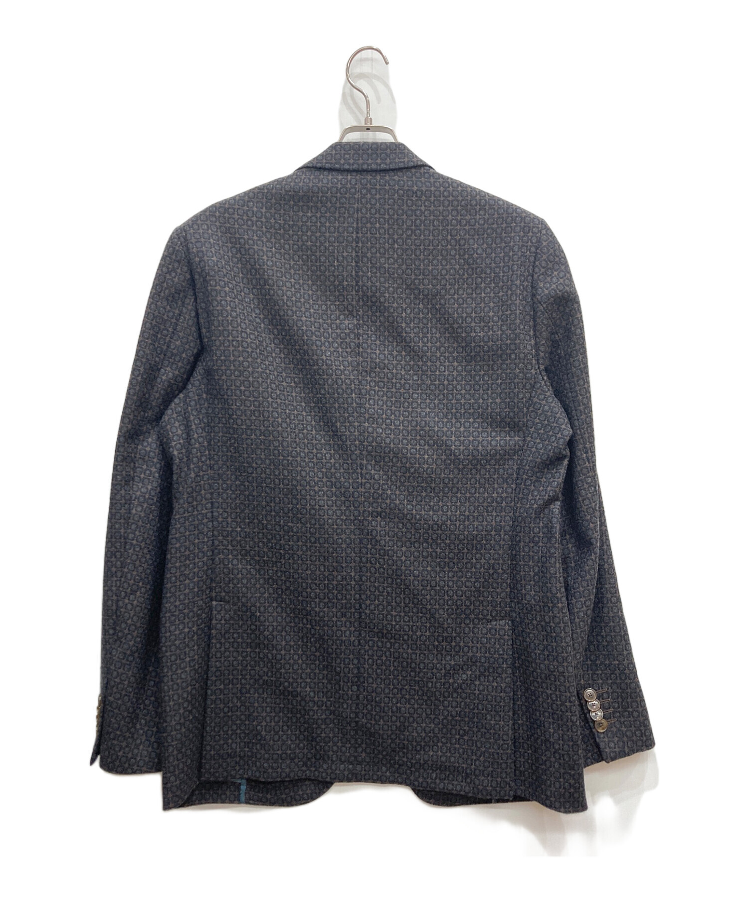 中古・古着通販】ETRO (エトロ) カシミヤ混ウールテーラードジャケット