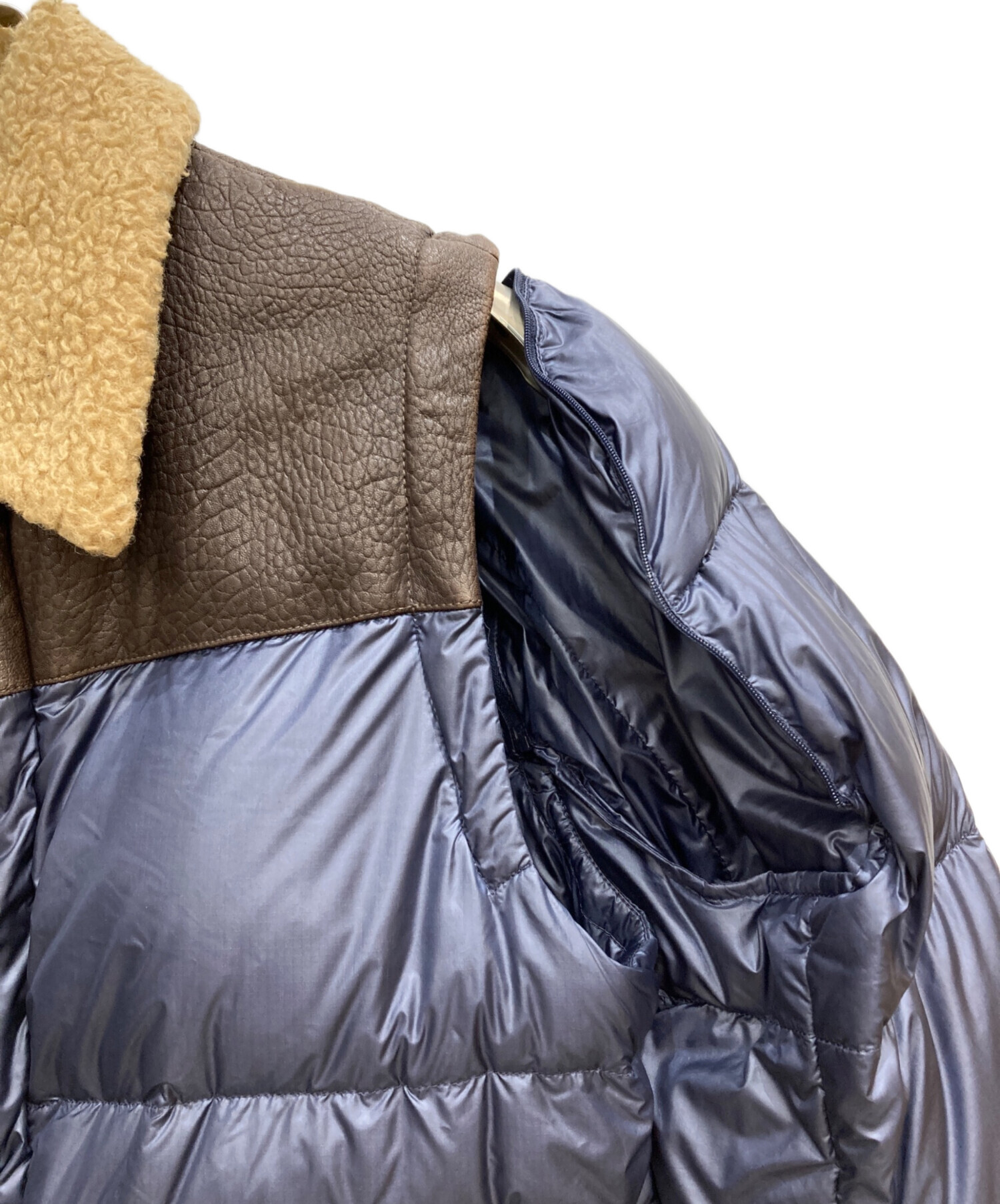 中古・古着通販】PRADA (プラダ) ダウンジャケット ネイビー サイズ:54
