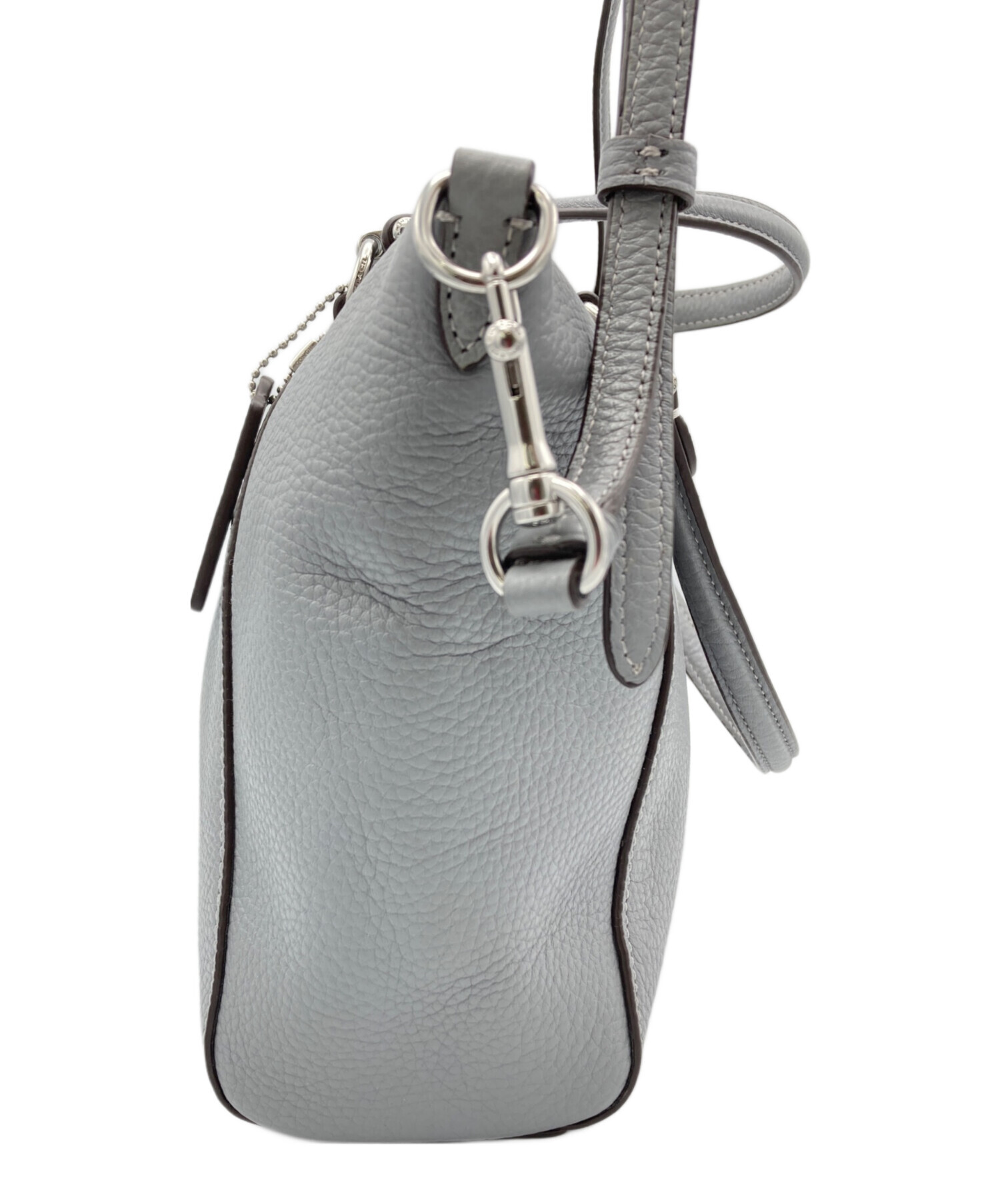 中古・古着通販】COACH (コーチ) ショルダーバッグ グレー｜ブランド