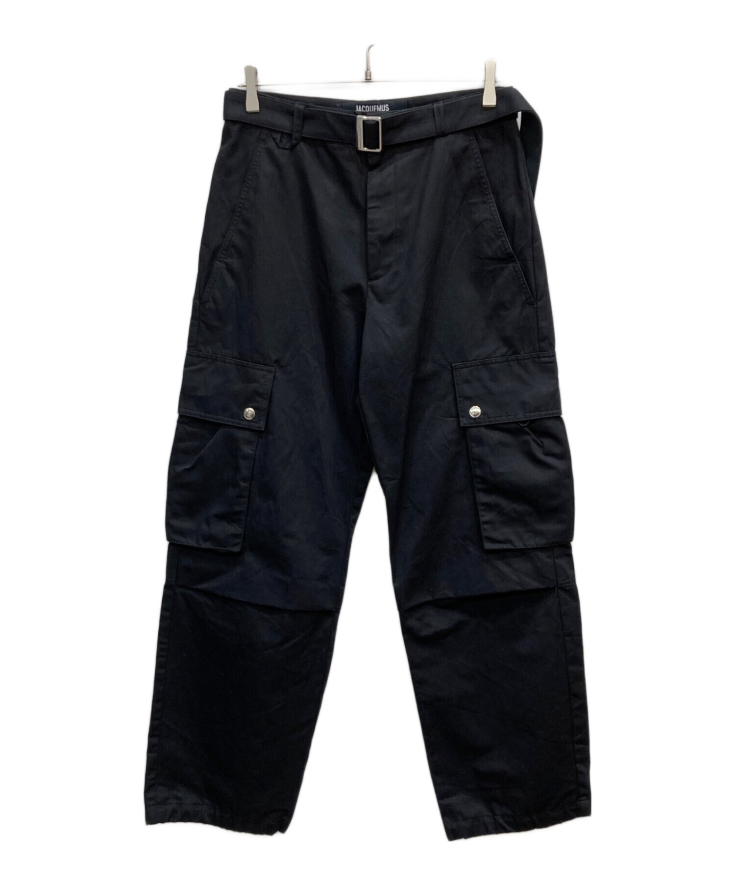 中古・古着通販】JACQUEMUS (ジャックムス) LE CARGOパンツ ブラック