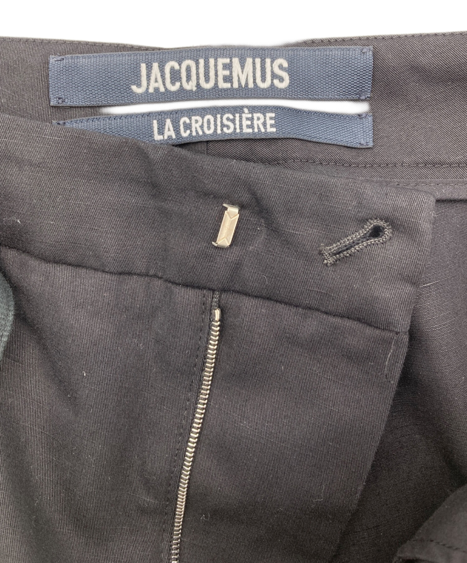 中古・古着通販】JACQUEMUS (ジャックムス) LE CARGOパンツ ブラック
