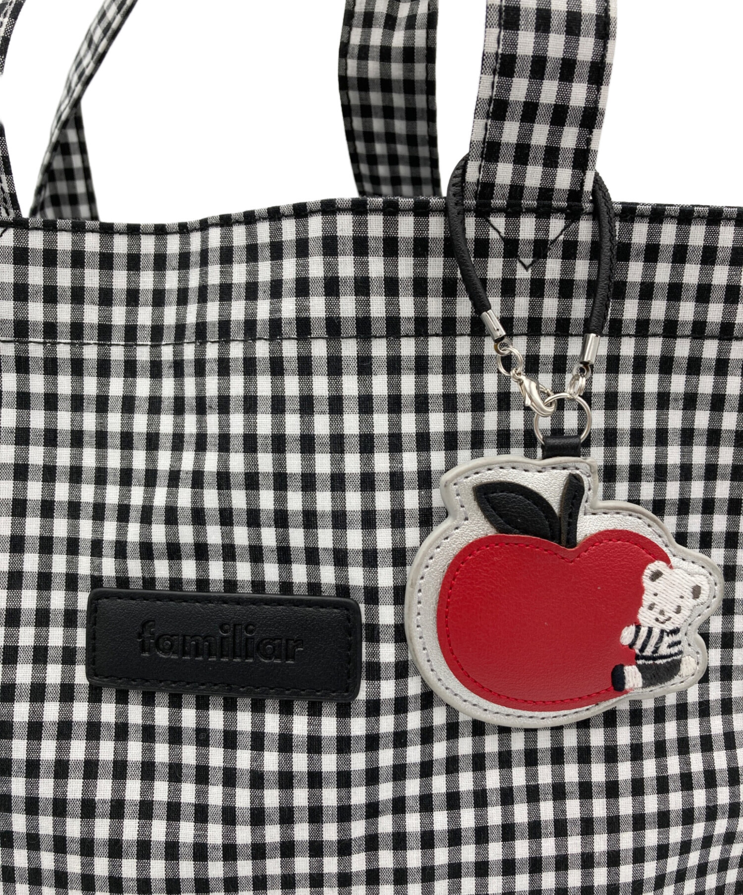 販売終了♡定価以下♡ ファミリア　バッグ　タグ付き未使用♡ 中古・古着通販】familiar (ファミリア) ギンガムチェックトートバッグ