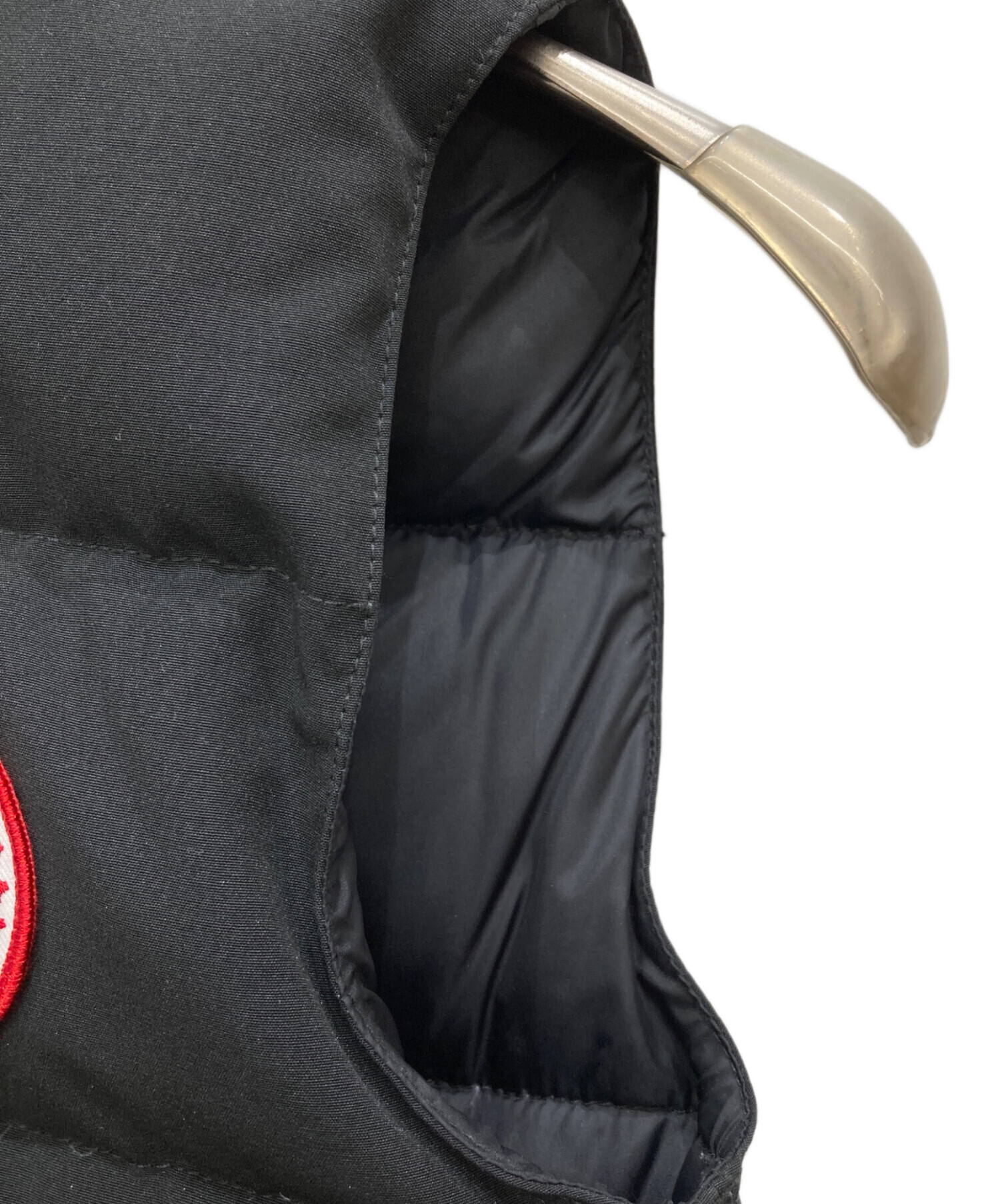 中古・古着通販】CANADA GOOSE (カナダグース) ダウンベスト ブラック