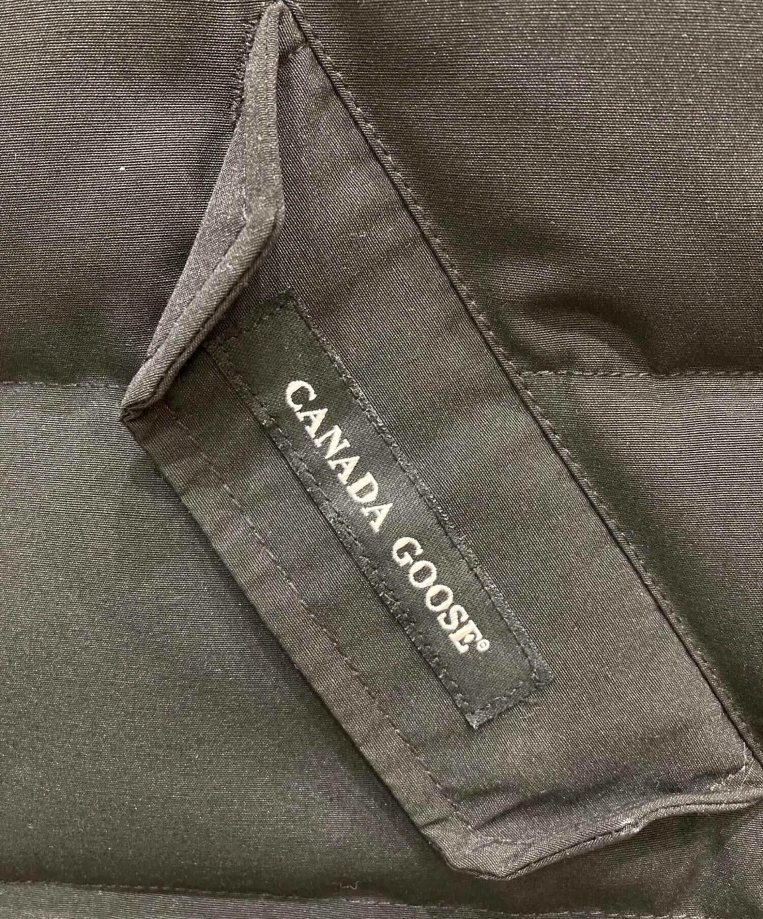 中古・古着通販】CANADA GOOSE (カナダグース) ダウンベスト ブラック