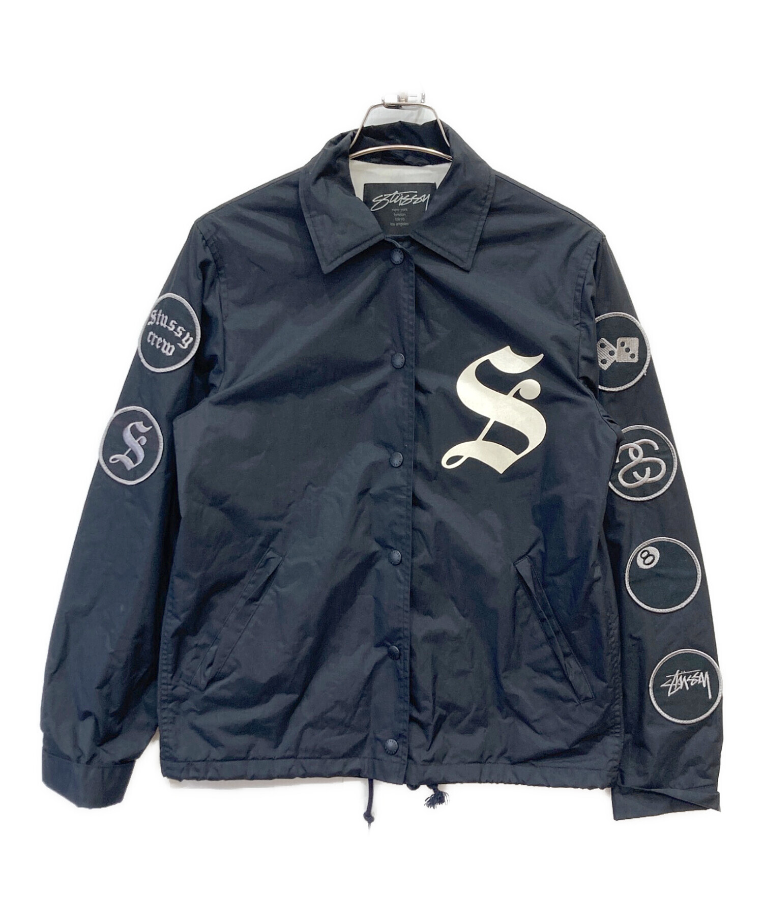 中古・古着通販】stussy (ステューシー) コーチジャケット ホワイト