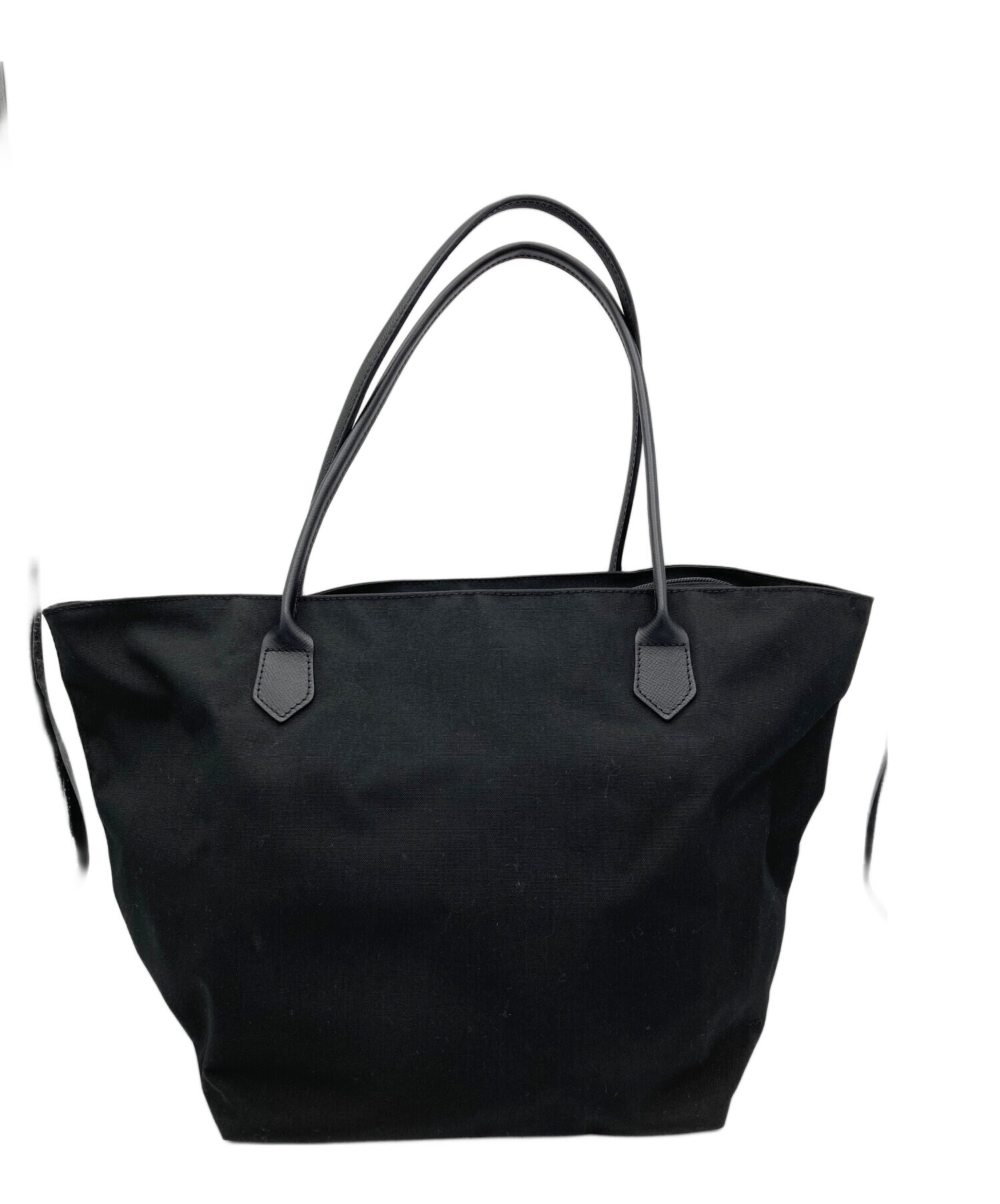 Hervé Chapelier 2925N トートバッグ ノワール黒中古 中古・古着通販】Herve Chapelier (エルベシャプリエ) レザーハンドル