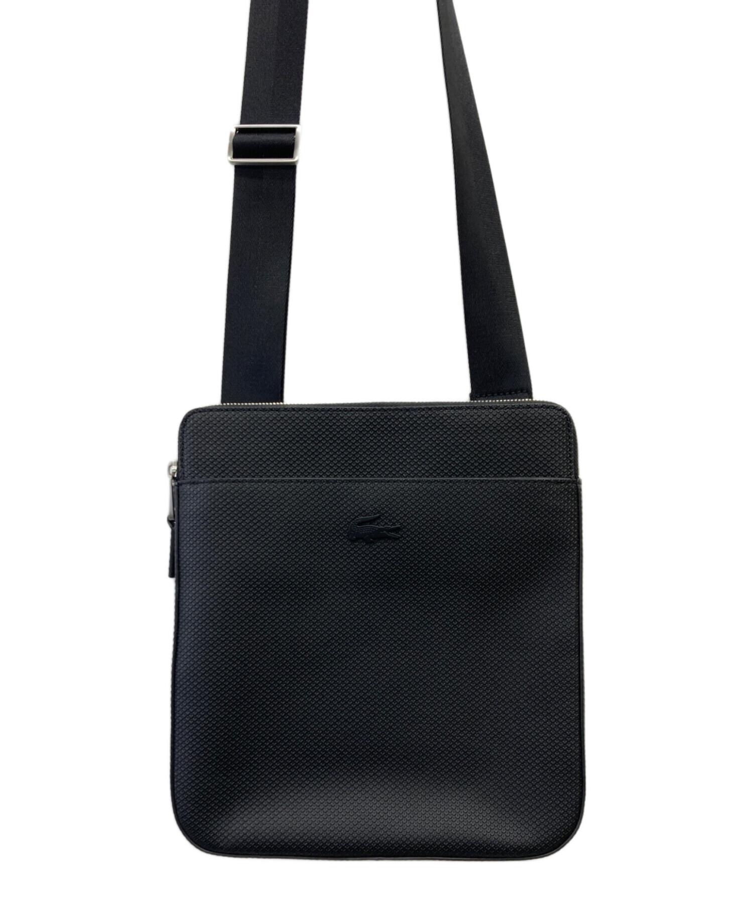 中古・古着通販】LACOSTE (ラコステ) スクエアショルダーバッグ 
