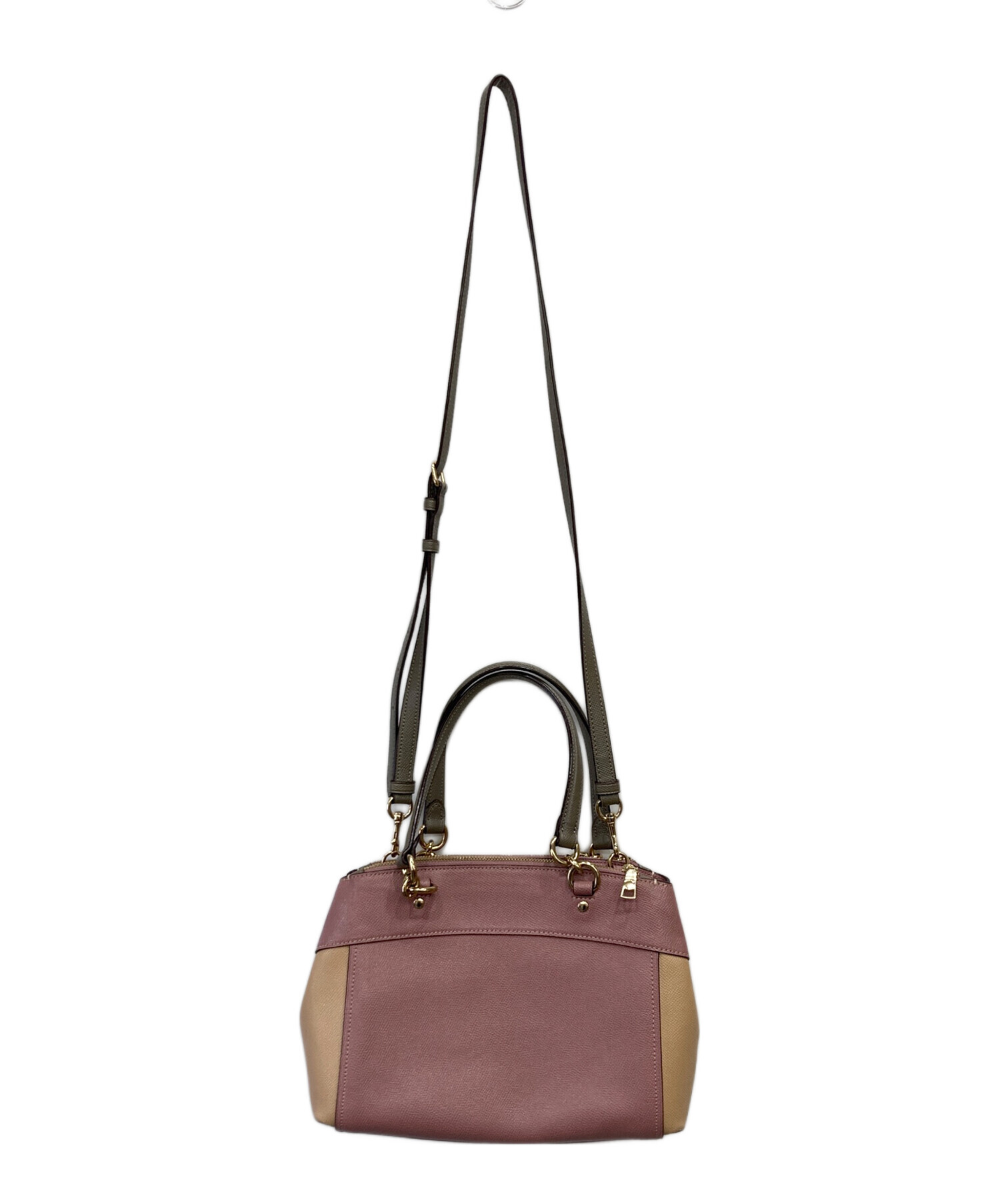 中古・古着通販】COACH (コーチ) 2WAYバッグ ピンク｜ブランド・古着