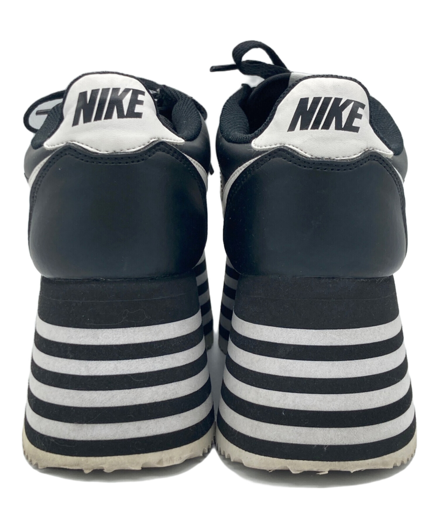 NIKE 厚底スニーカー COMME des GARCONS×NIKE 24 中古・古着通販】NIKE (ナイキ) COMME des GARCONS (コムデギャルソン