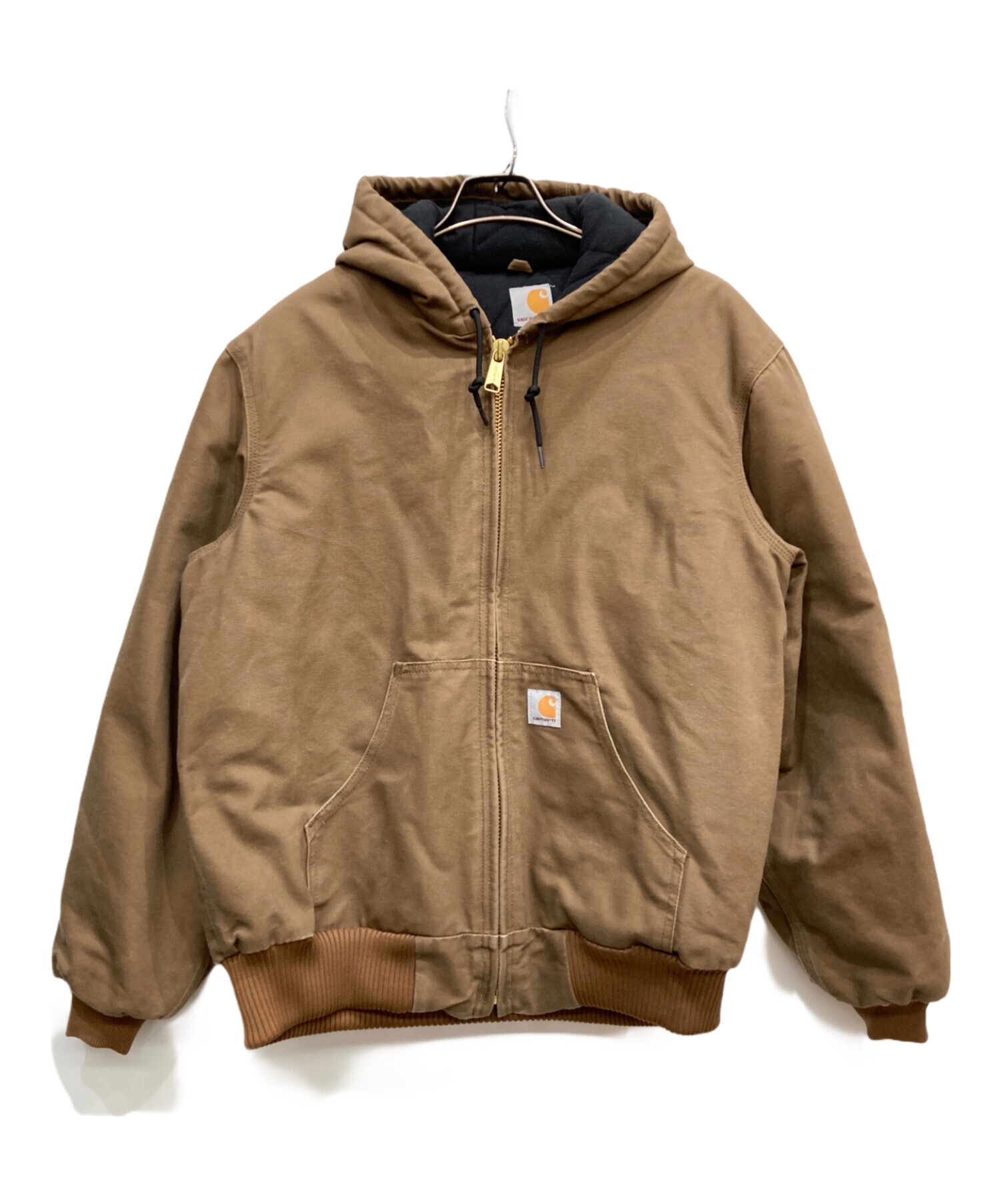 M*A様 Carhartt フード付きジャケット ブラウン 中古・古着通販】CarHartt (カーハート) アクティブジャケット