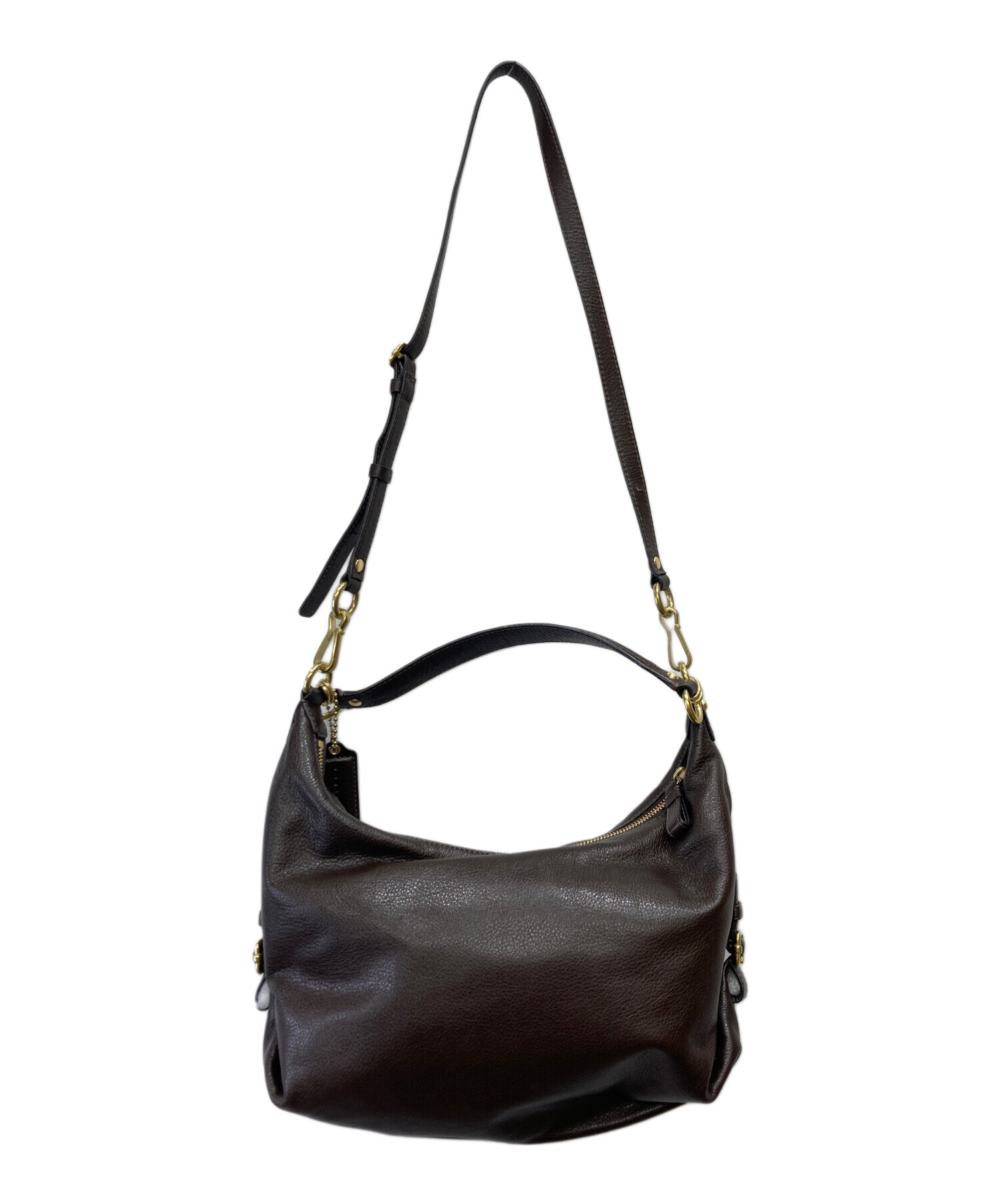 中古・古着通販】COACH (コーチ) 2WAYバッグ ブラウン｜ブランド・古着