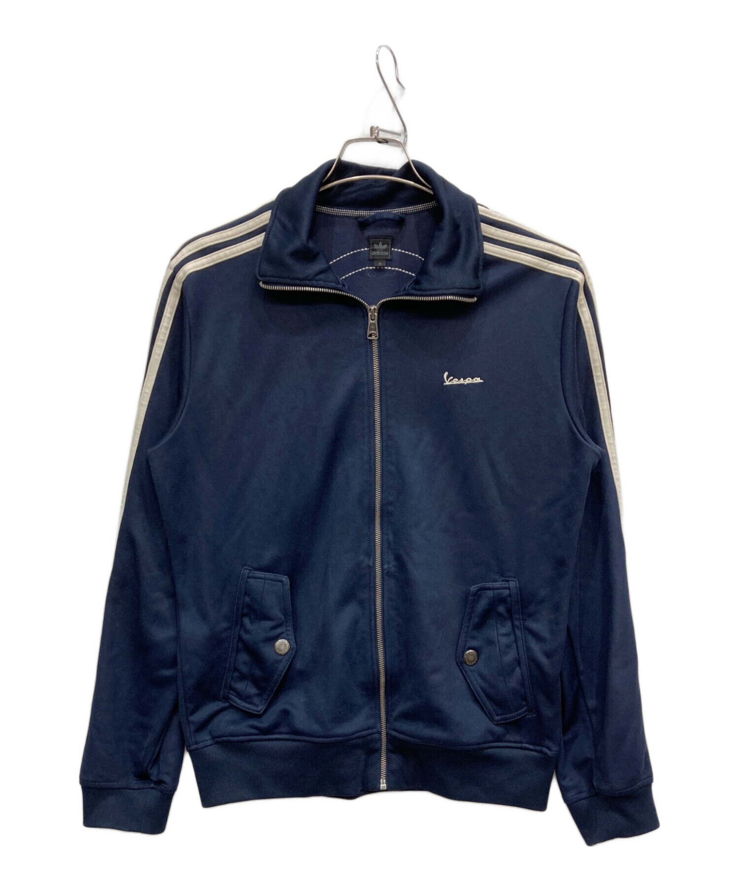 中古・古着通販】adidas (アディダス) トラックジャケット ネイビー