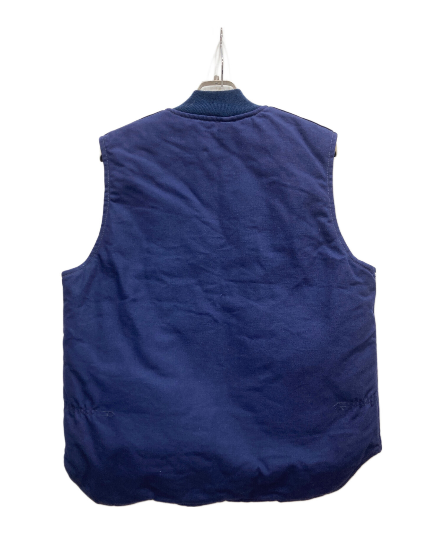中古・古着通販】CarHartt (カーハート) ワークベスト ブルー サイズ:L