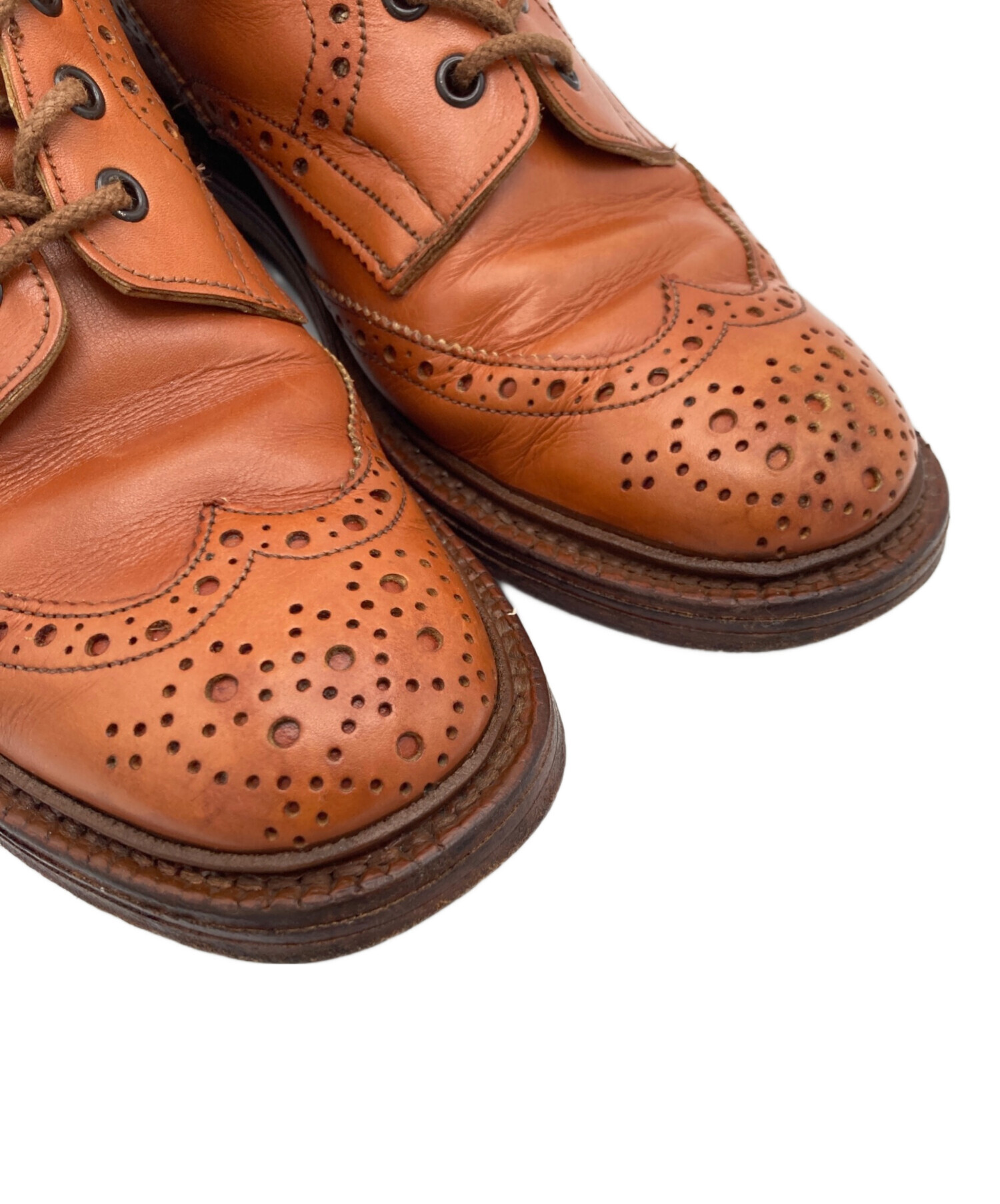 トリッカーズTricker's ウィングチップ ブラウン 中古・古着通販】Tricker's (トリッカーズ) ウィングチップブーツ