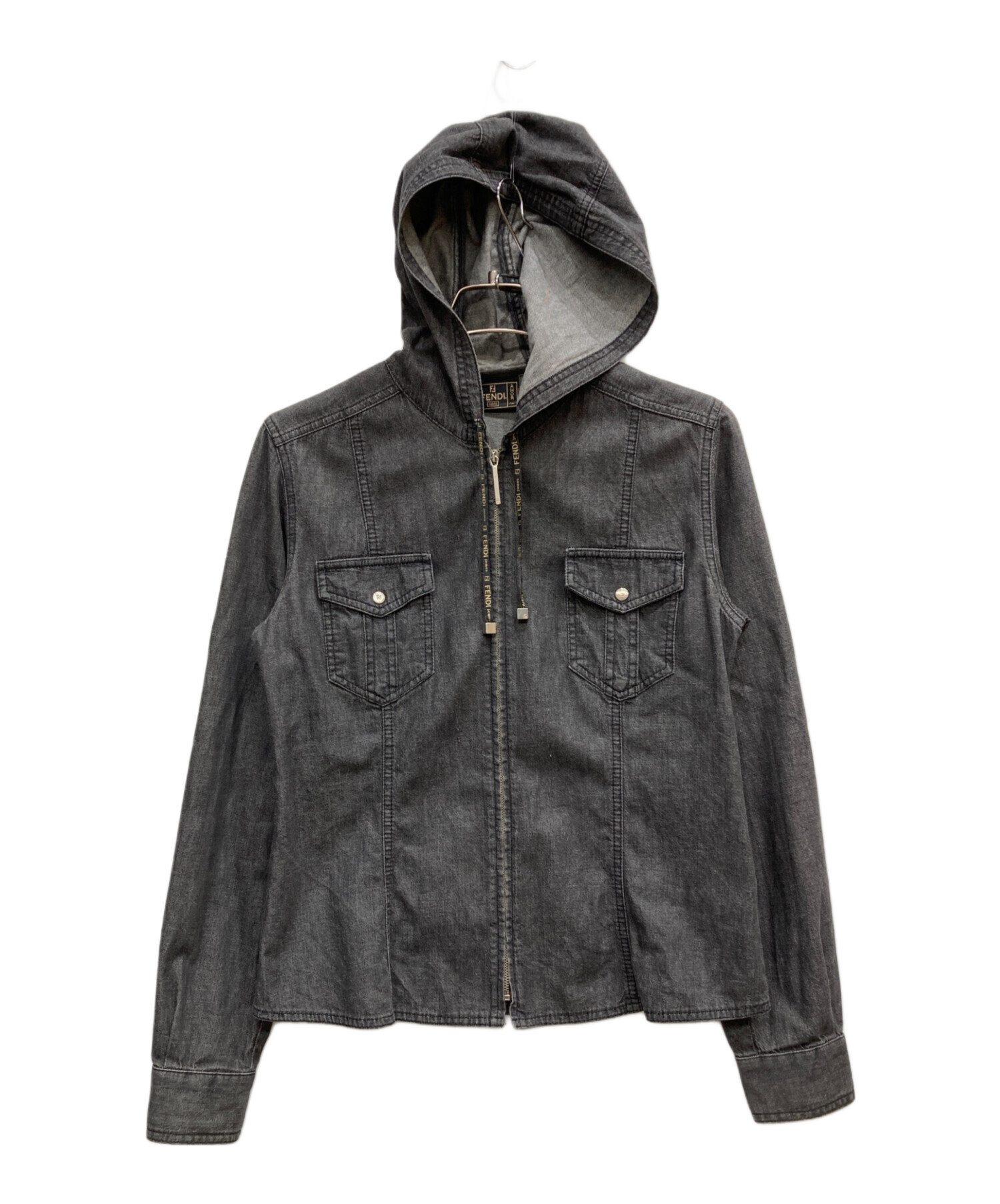中古・古着通販】FENDI jeans (フェンディ ジーンズ) デニムジップ 