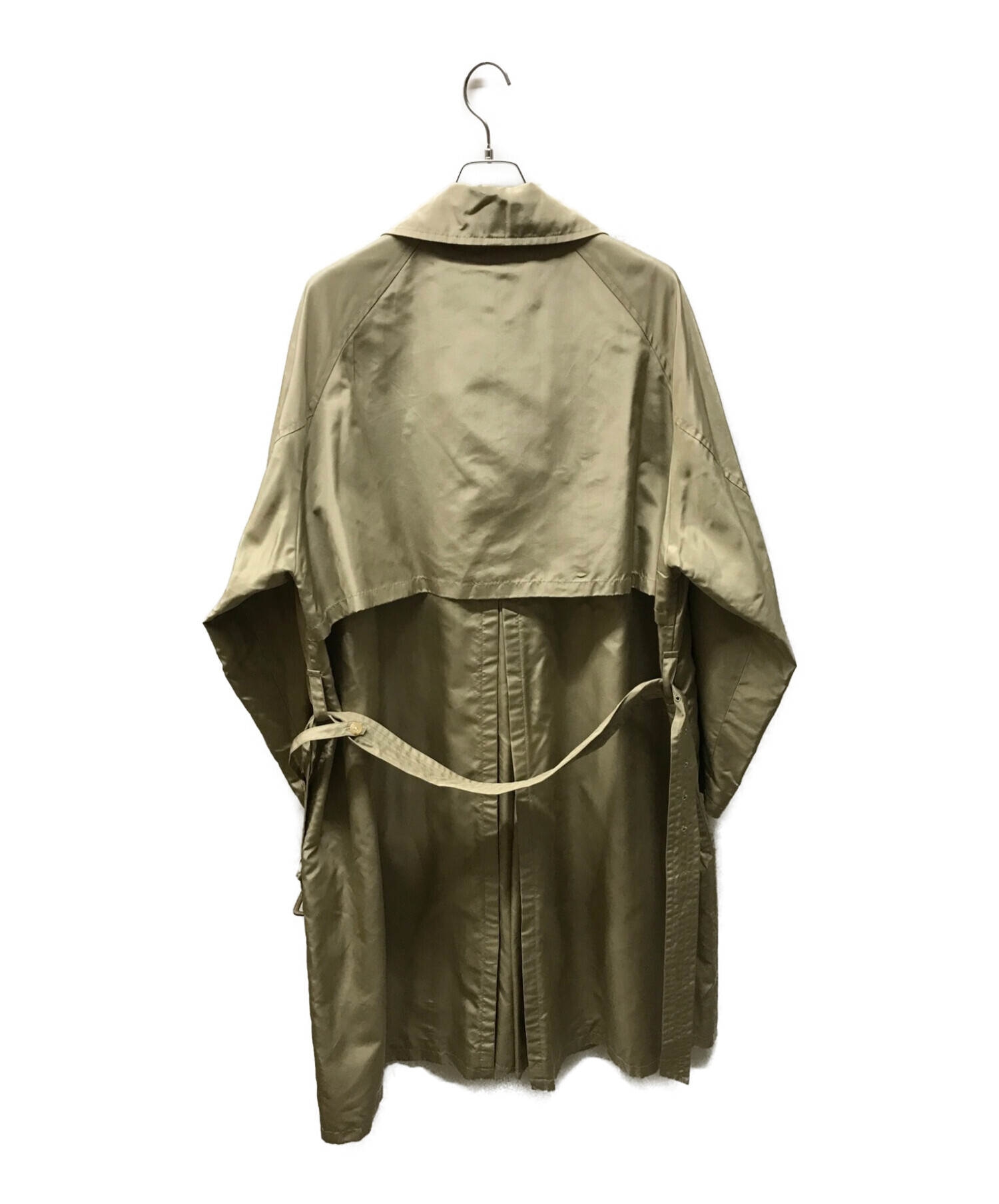 中古・古着通販】Blanc YM (ブランワイエム) Silk Grosgrain Trench