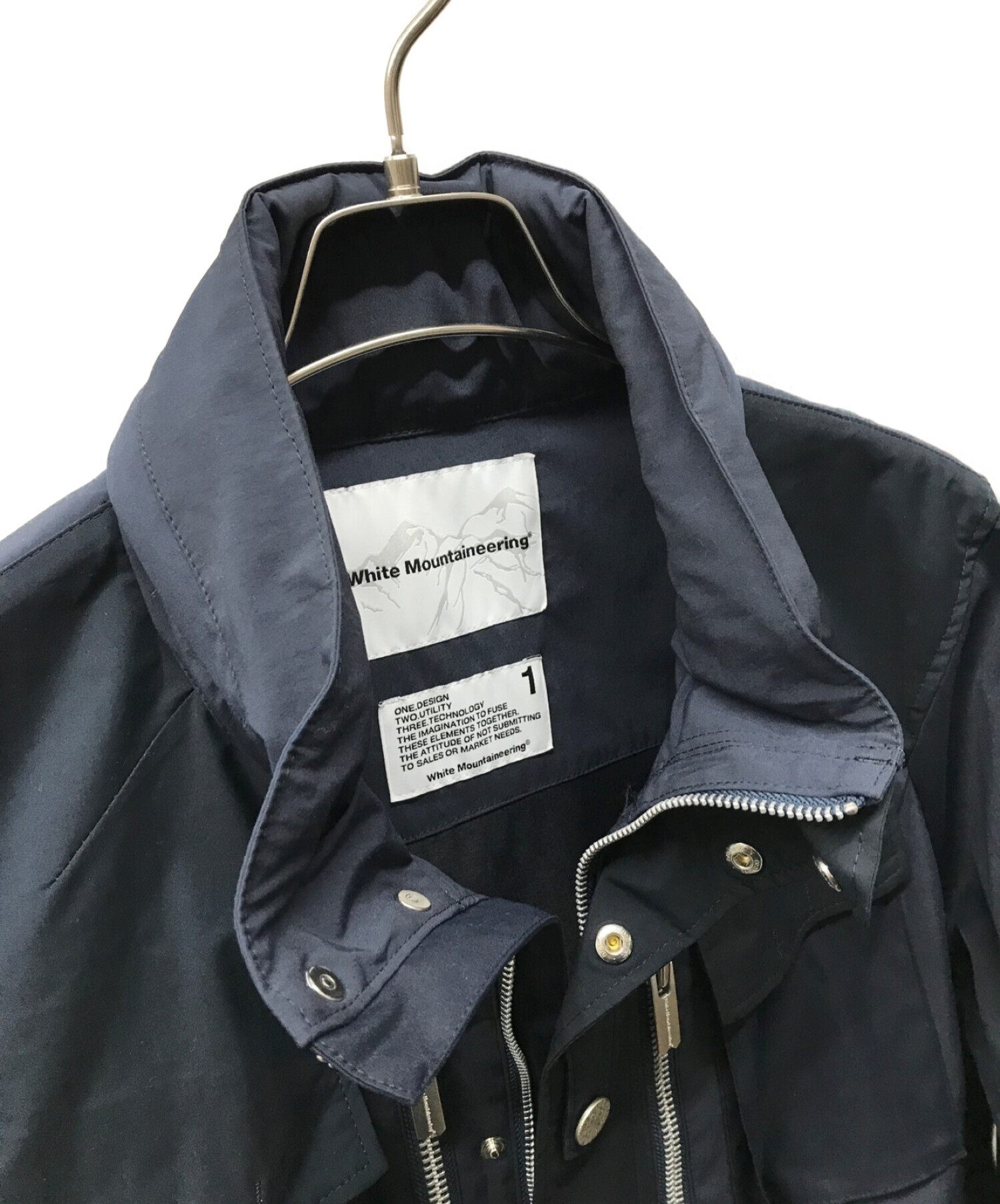 ジャケット・アウター White Mountaineering teck nylon jacket White
