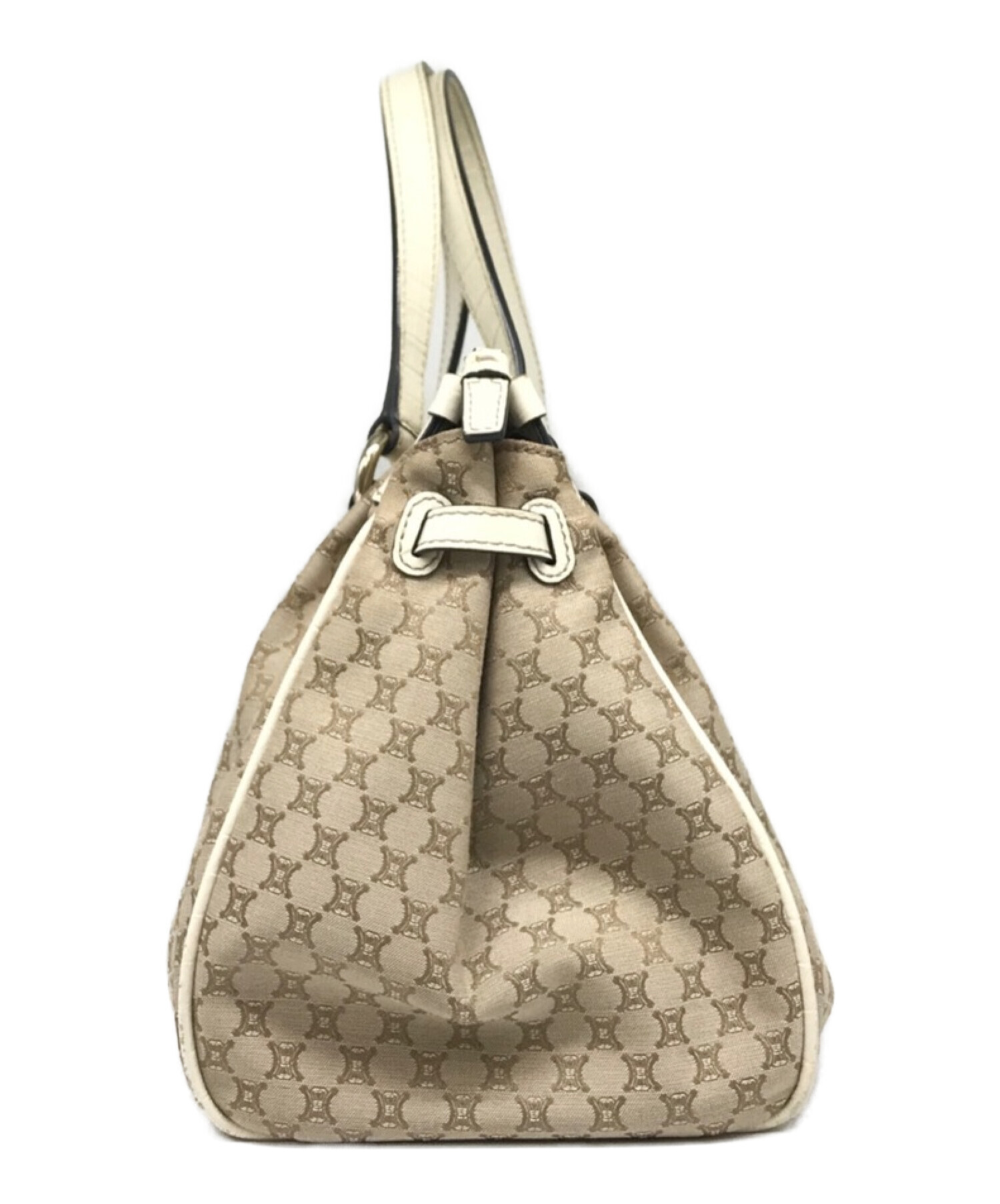 中古・古着通販】CELINE (セリーヌ) マカダム柄キャンバスハンドバッグ