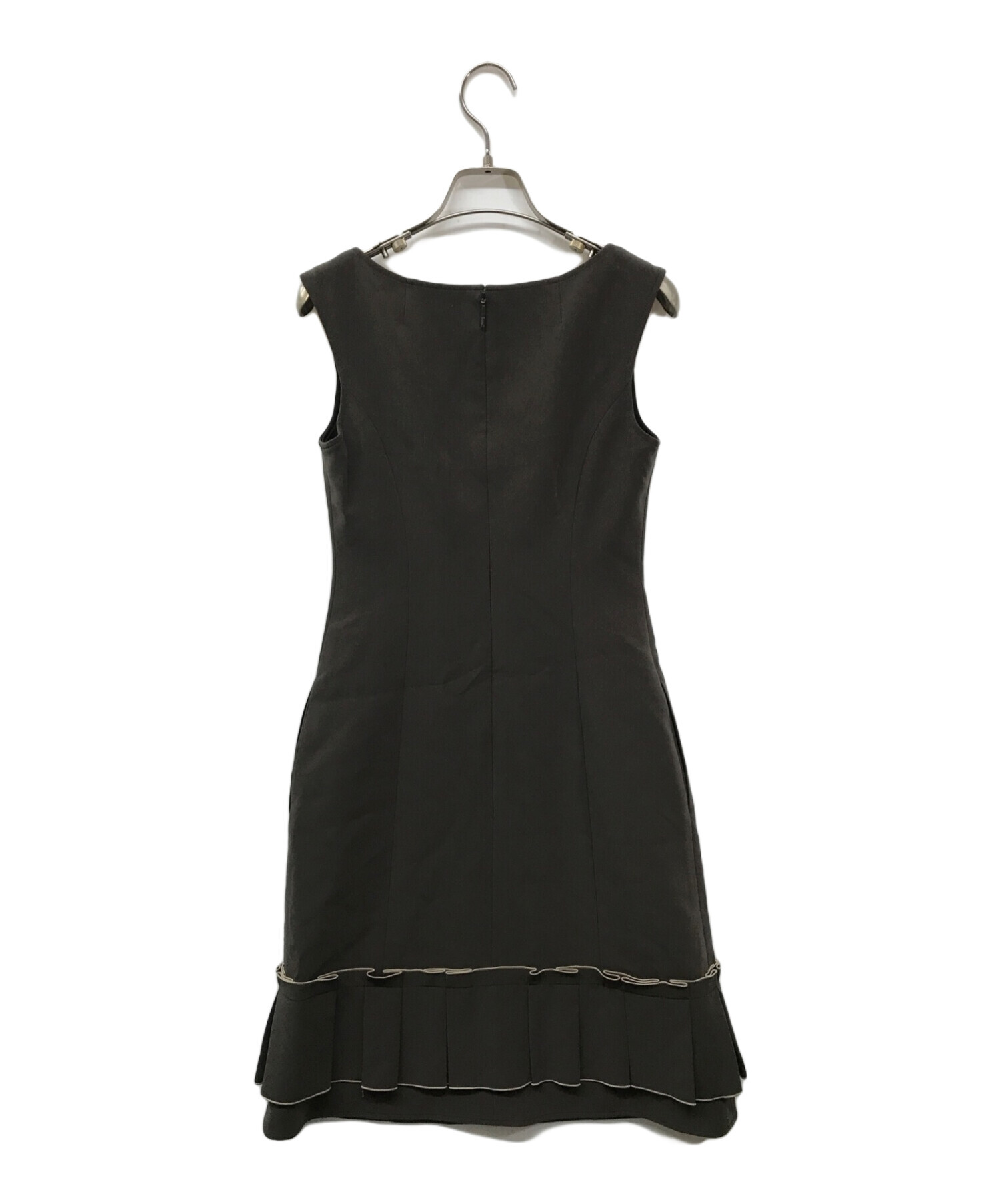 René 黒 ノースリーブワンピース 32 Rene ルネ BASIC 32黒