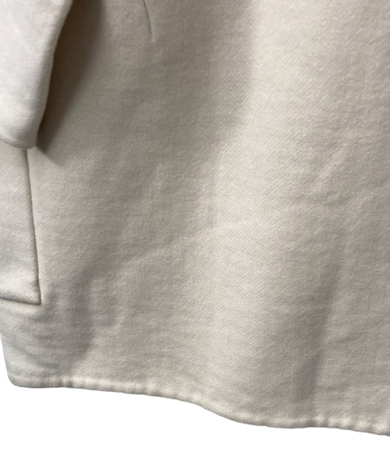 中古・古着通販】DRAWER (ドゥロワー) リバーノーカラーコート