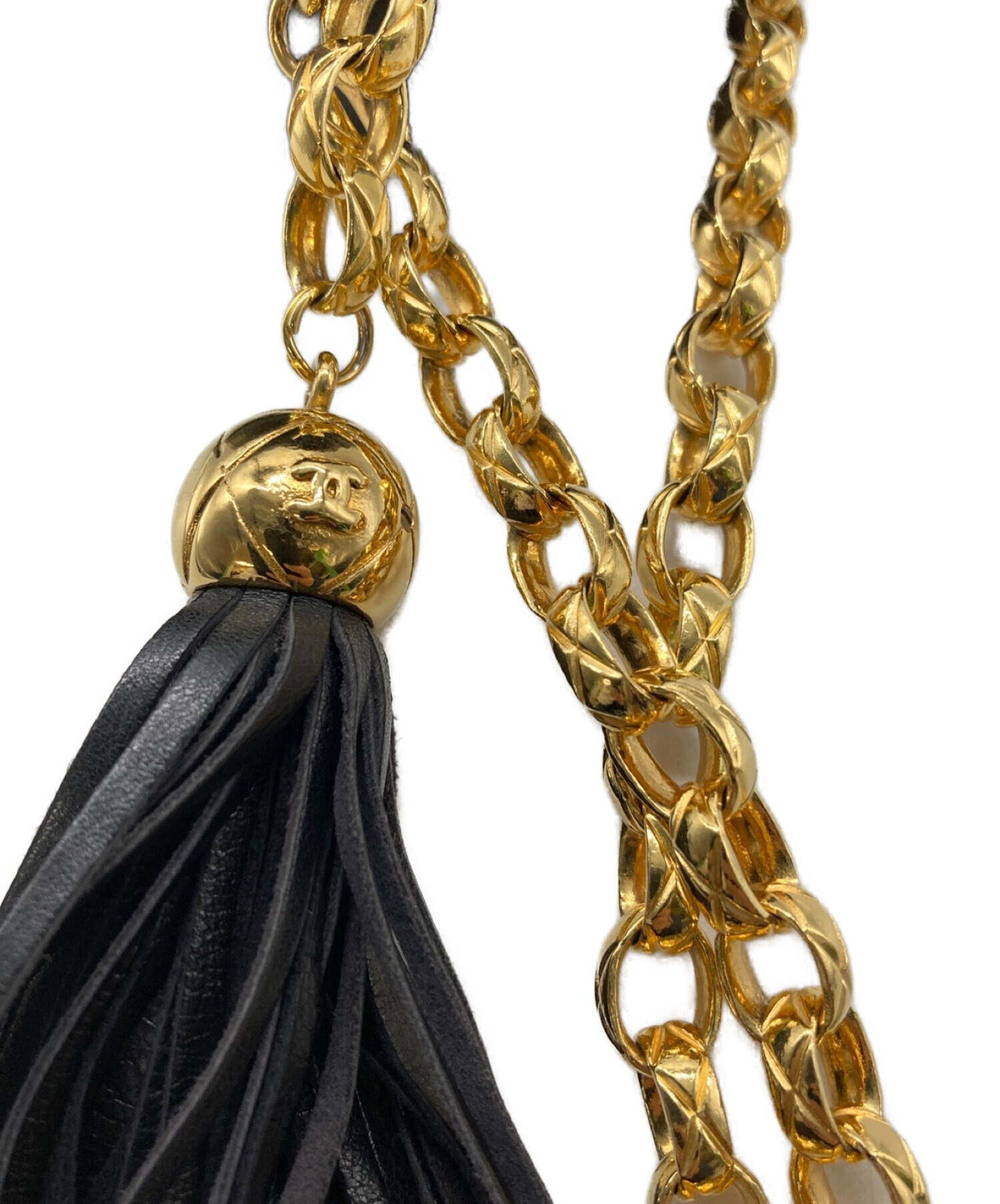 中古・古着通販】CHANEL (シャネル) ココマークビジューチェーン