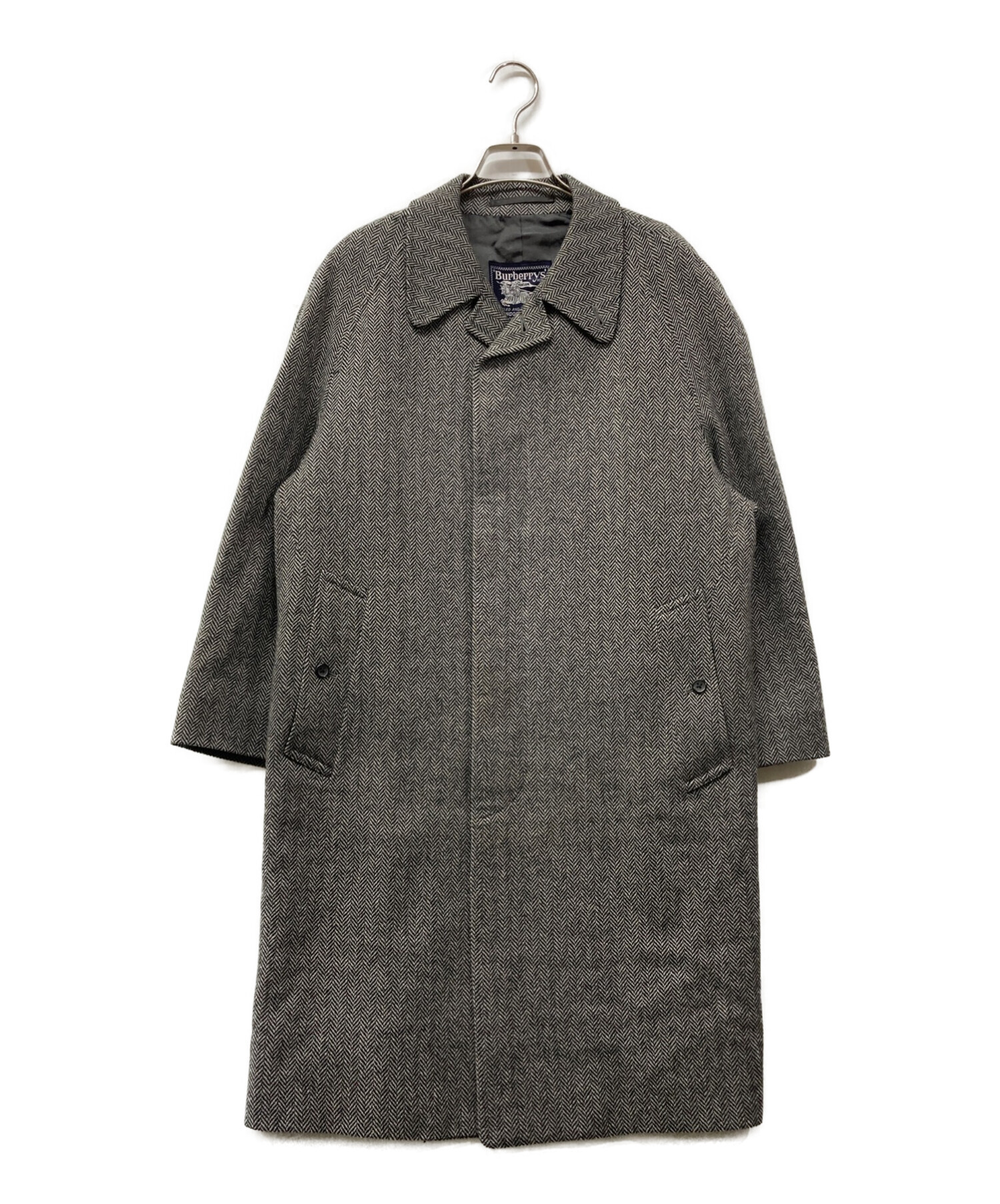 Burberrys' バーバリー ヘリンボーン ステンカラーコート 【公式通販】