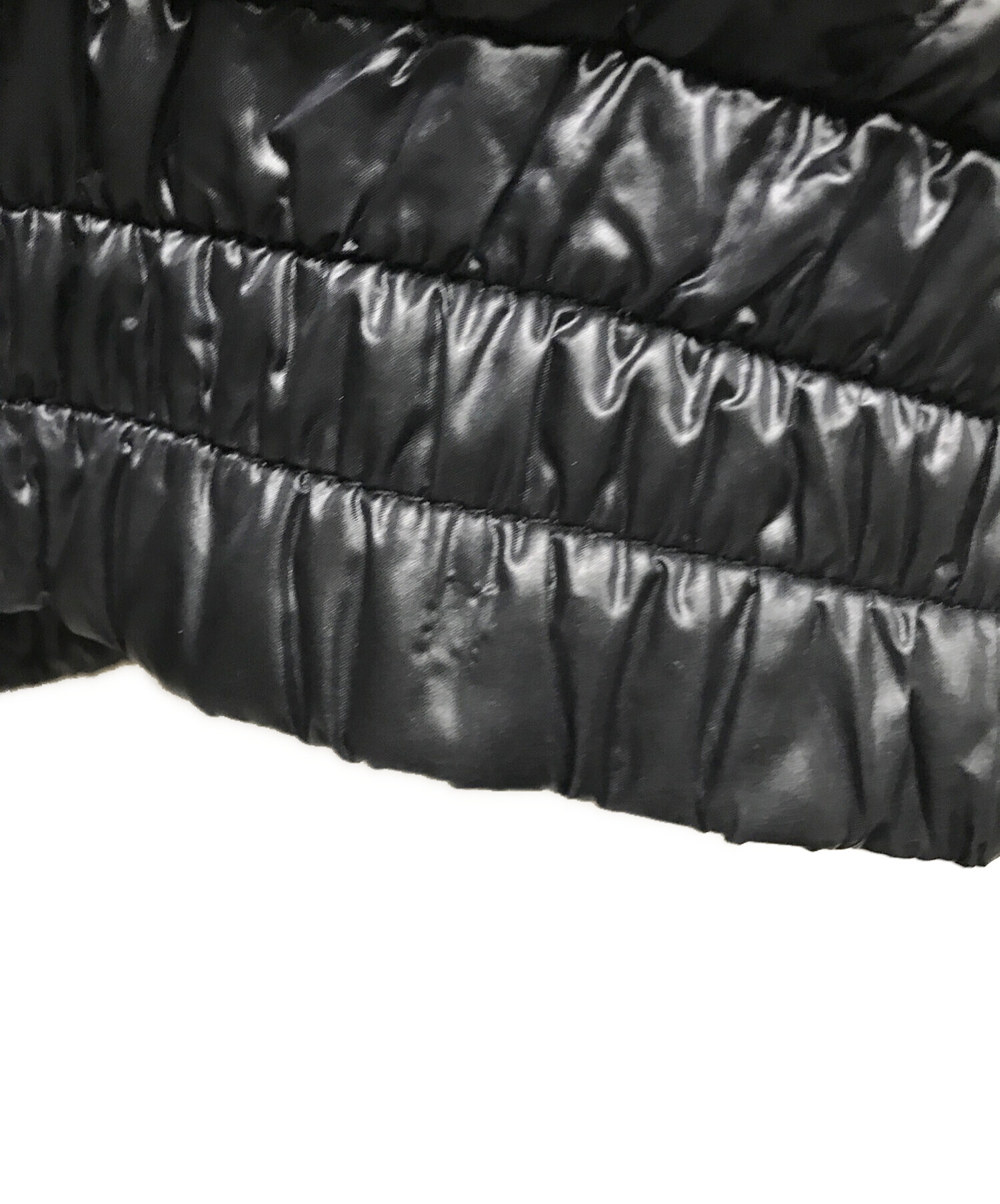 【レア】Herno×Neil Barrett コラボ ダウンジャケット ブラック HERNO×Neil Barrett ヘルノ ニールバレット SHINY DOWN JACKET DARK