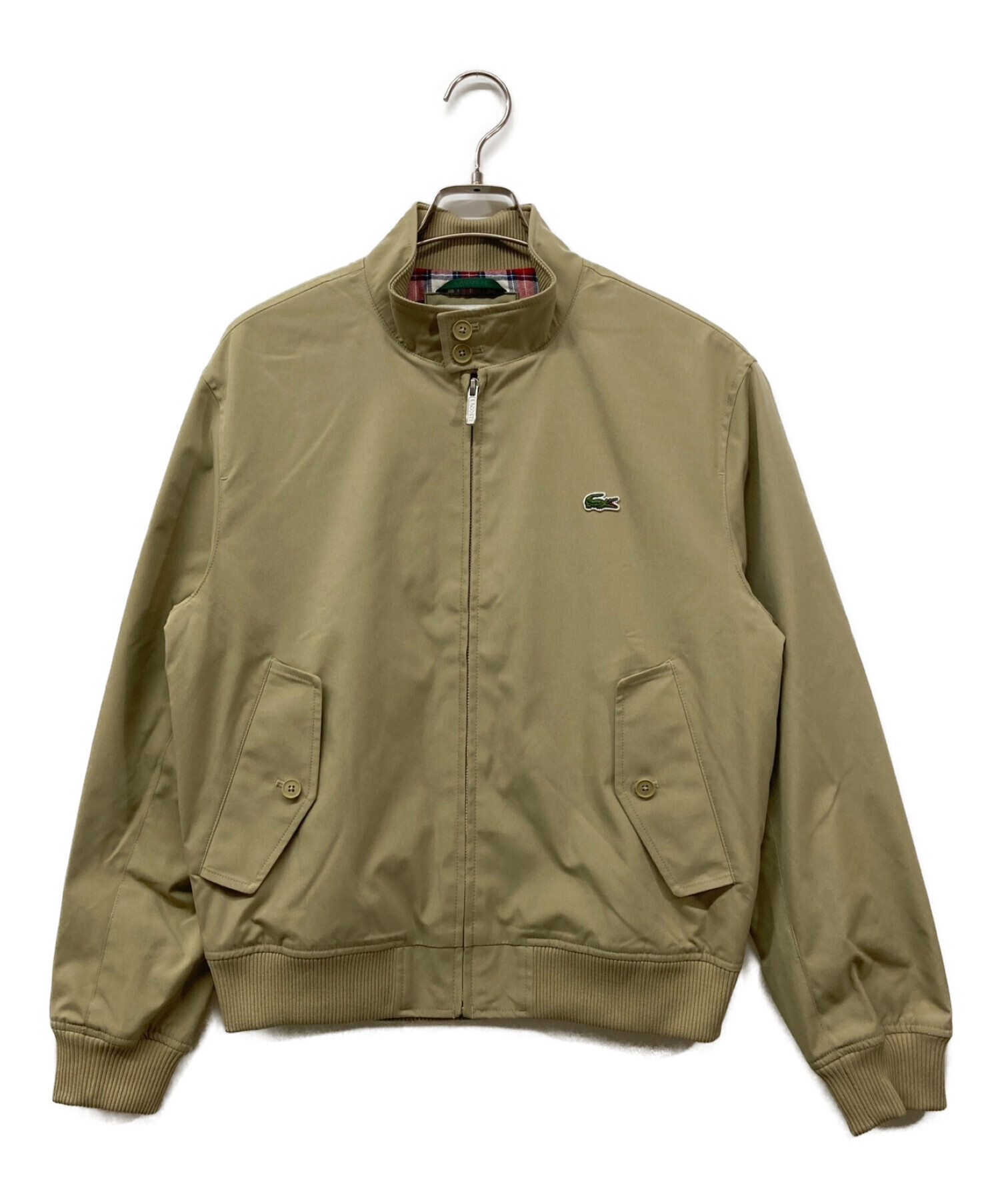 【LACOSTE】ほぼ未使用 シャワープルーフハリントンジャケット