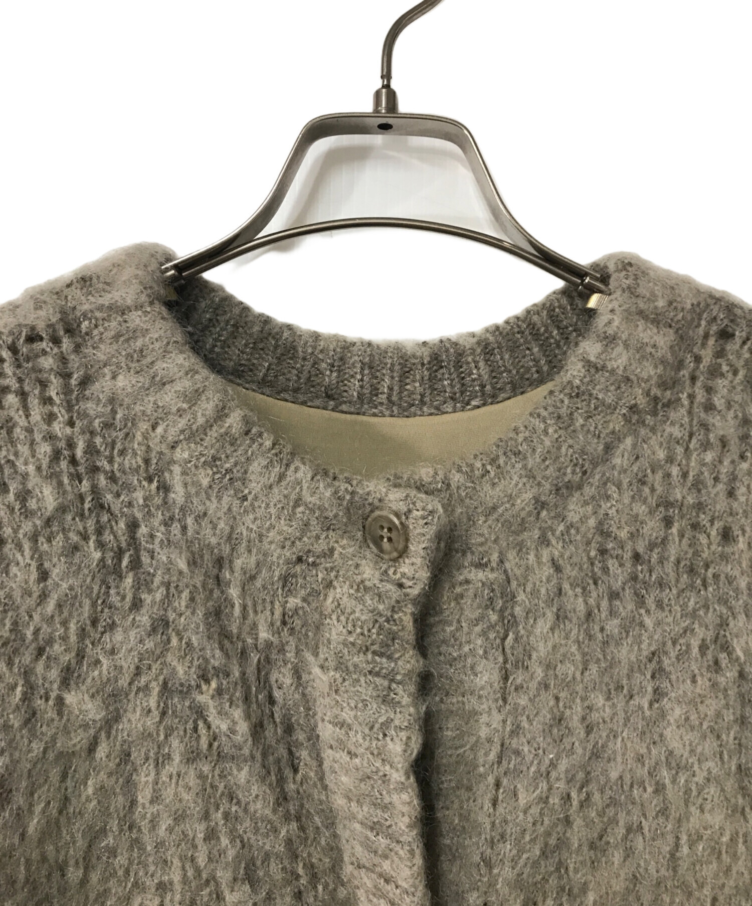 中古・古着通販】AMERI (アメリ) 2WAY MOHAIR SHAGGY KNIT/モヘヤ