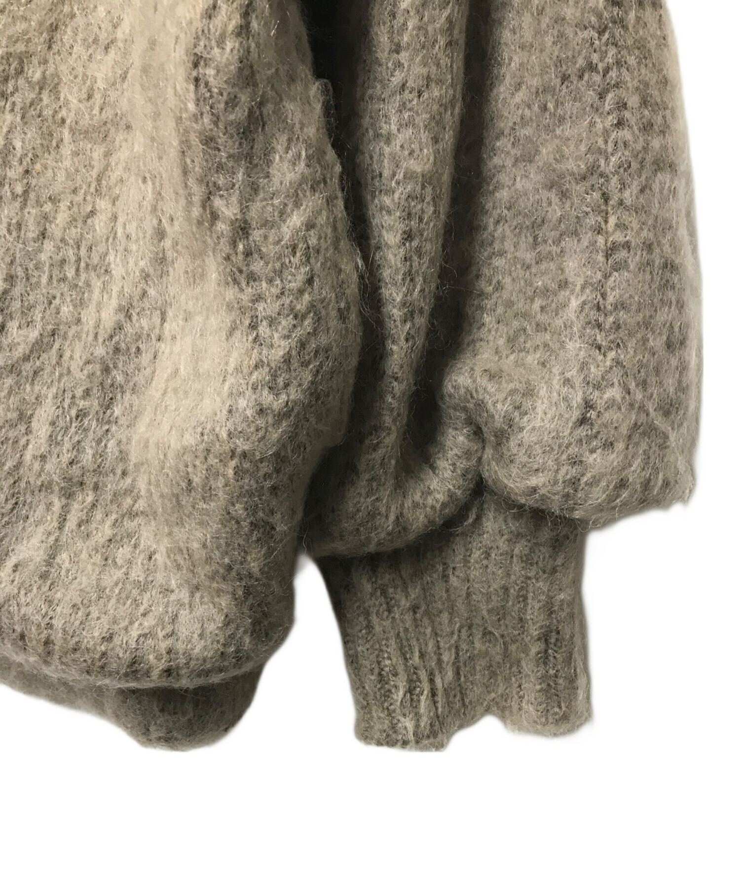 中古・古着通販】AMERI (アメリ) 2WAY MOHAIR SHAGGY KNIT/モヘヤ