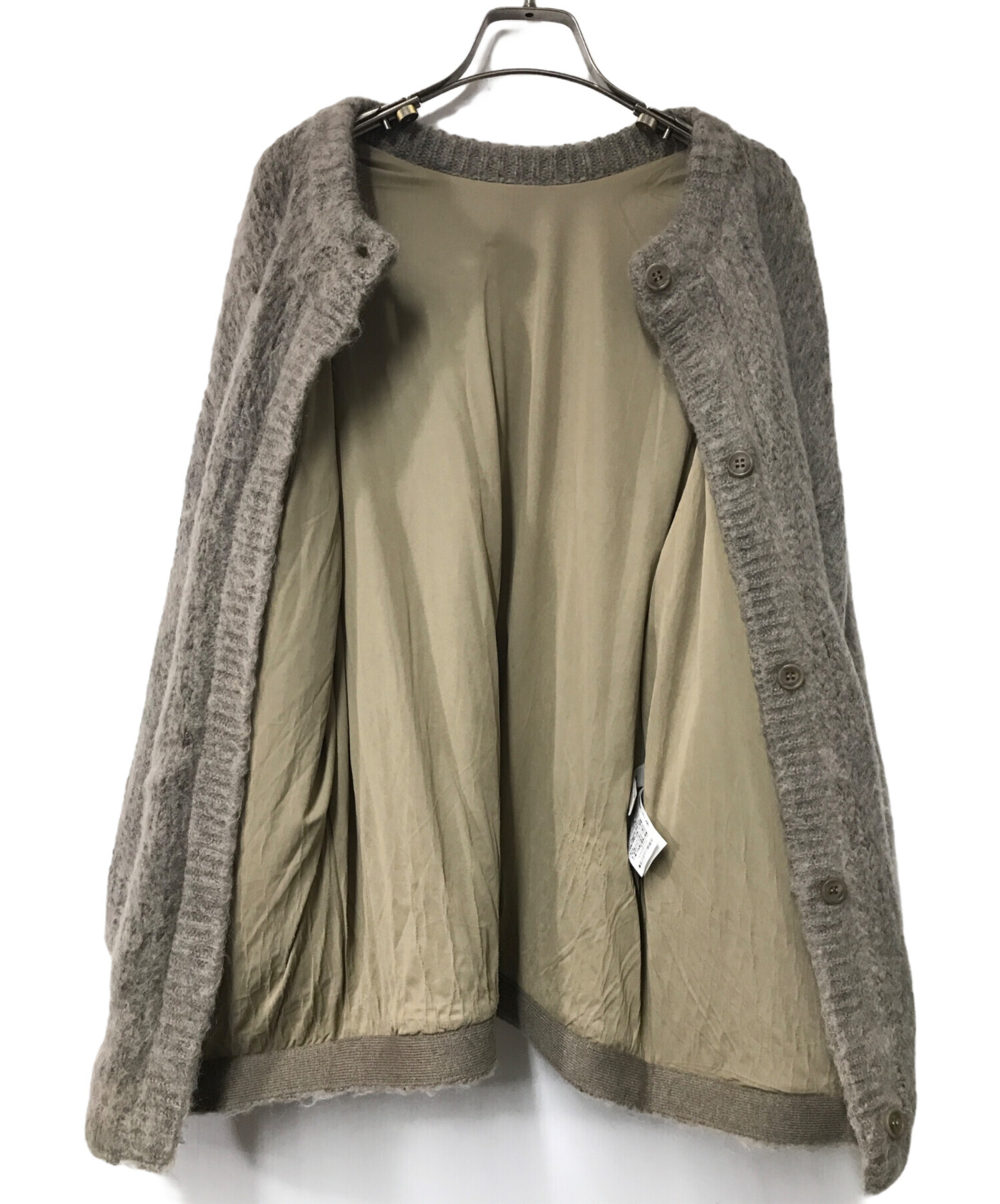 中古・古着通販】AMERI (アメリ) 2WAY MOHAIR SHAGGY KNIT/モヘヤ