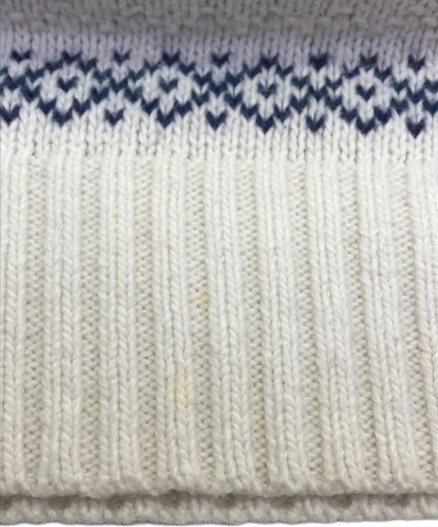 ラルフローレン　ウール１００％　ベスト　ニット　ノルディック柄　美品 ラルフローレン 希少 ベスト ニット ノルディック柄 レアカラー