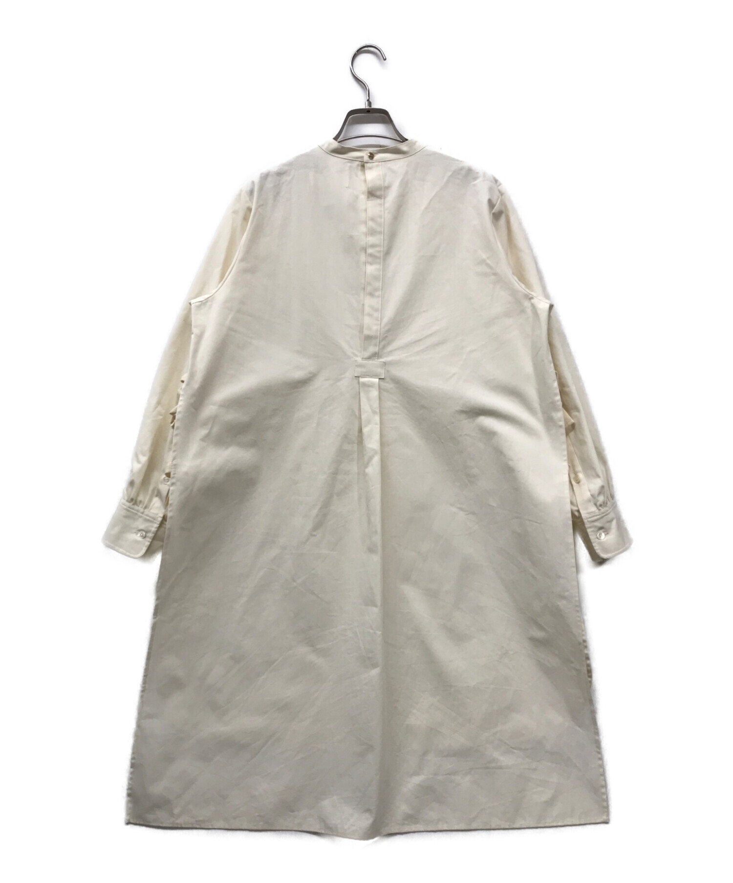 Heriter エリテ ワンピース レディース 【古着】【中古】 中古・古着通販】Heriter (エリテ) ブラウスワンピース サイドスリット