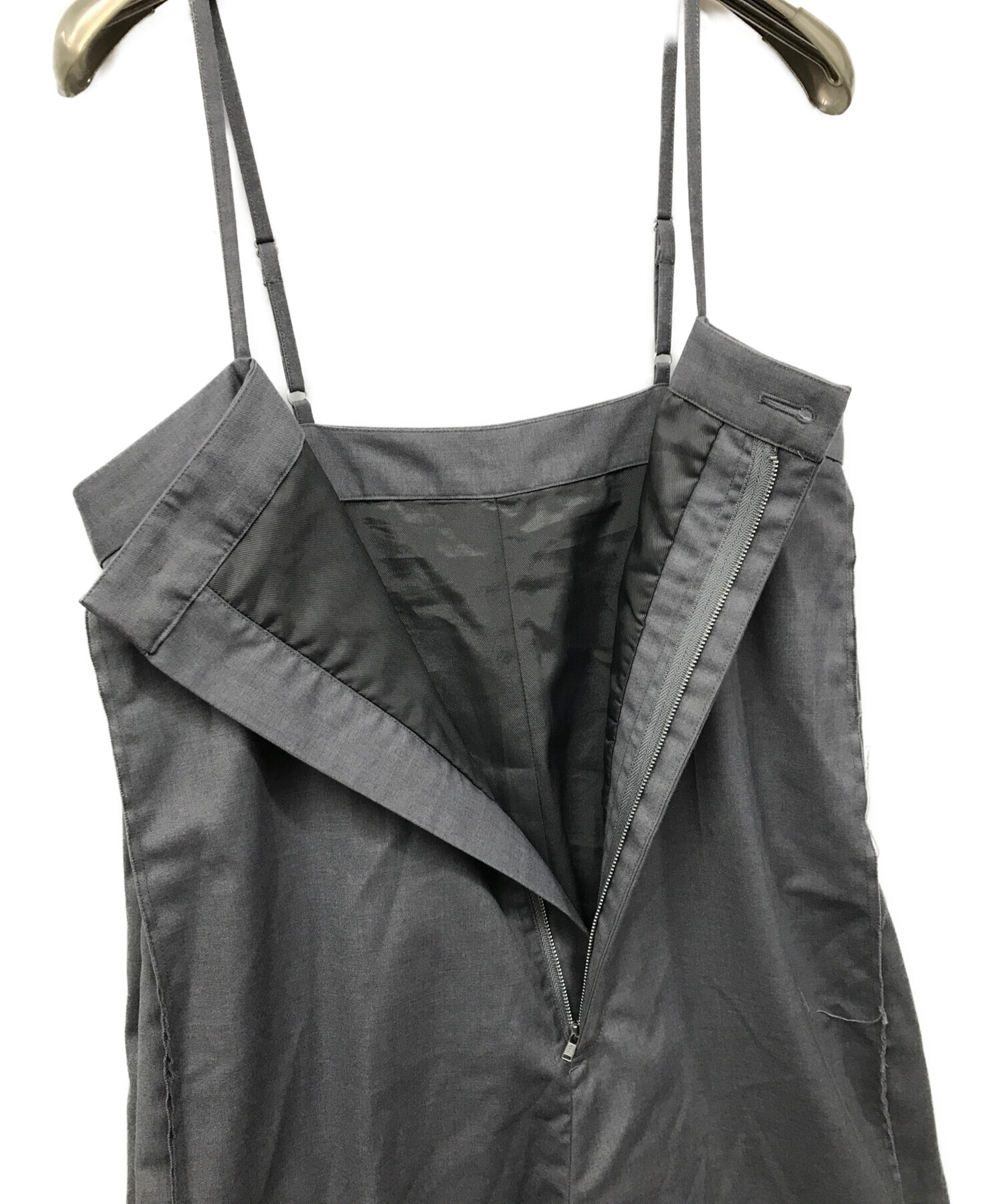 中古・古着通販】Ameri (アメリ) SIDE CUT OFF SUSPENDER PANTS 中古・古着通販】Ameri (アメリ) SIDE CUT OFF SUSPENDER PANTS