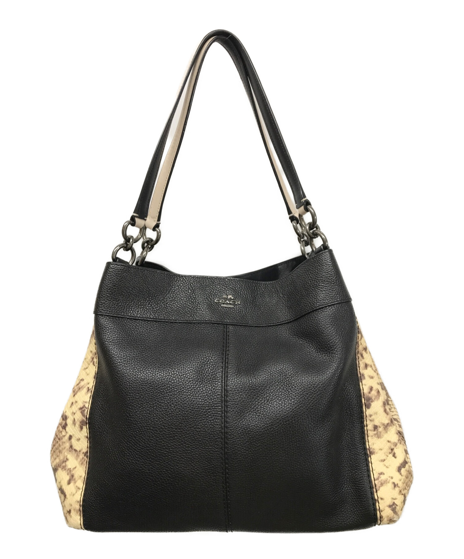 中古・古着通販】COACH (コーチ) ハンドバッグ COACH コーチ パイソン