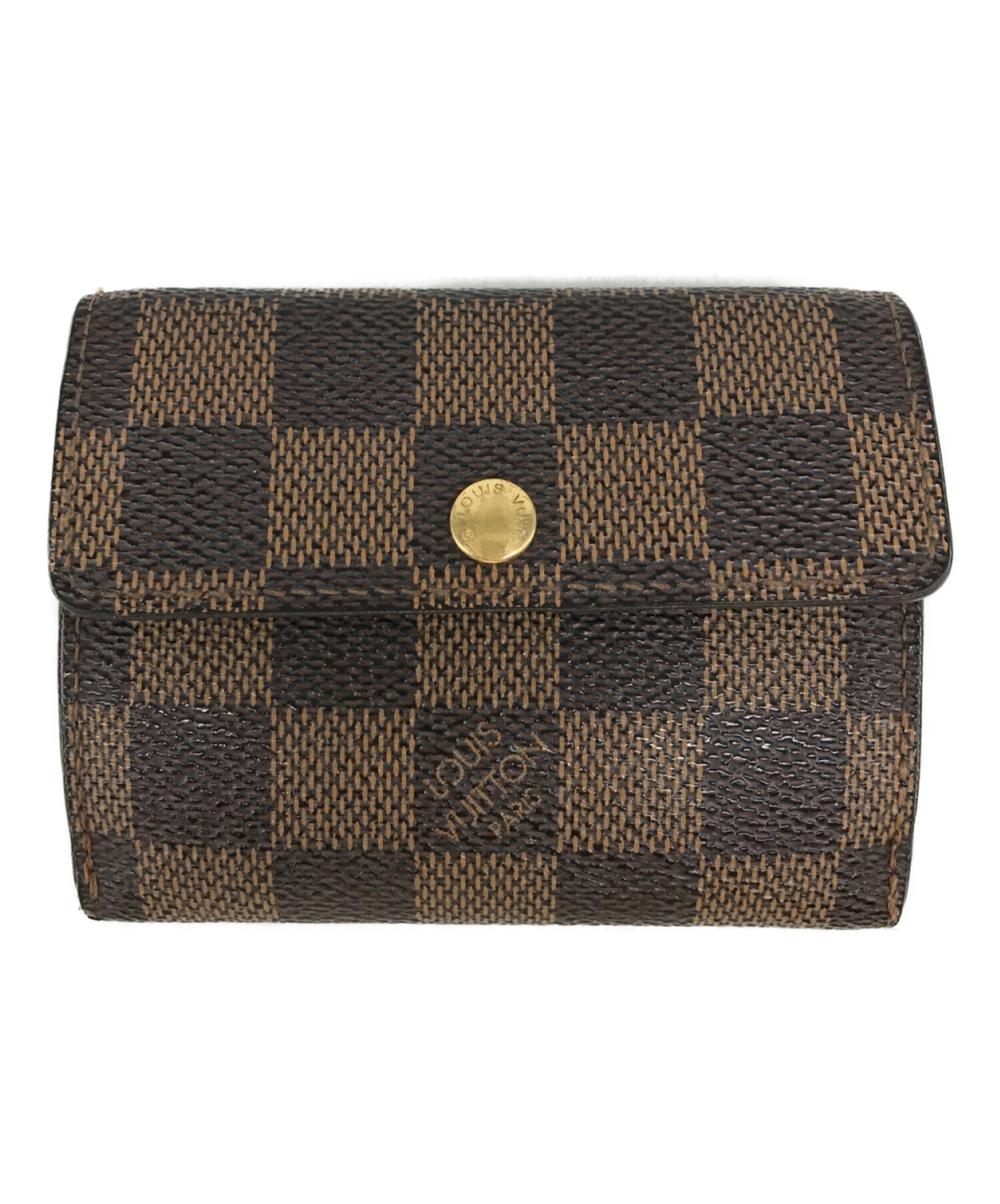 ルイヴィトン N62925 ダミエ ラドロー コインケース カードケース 茶