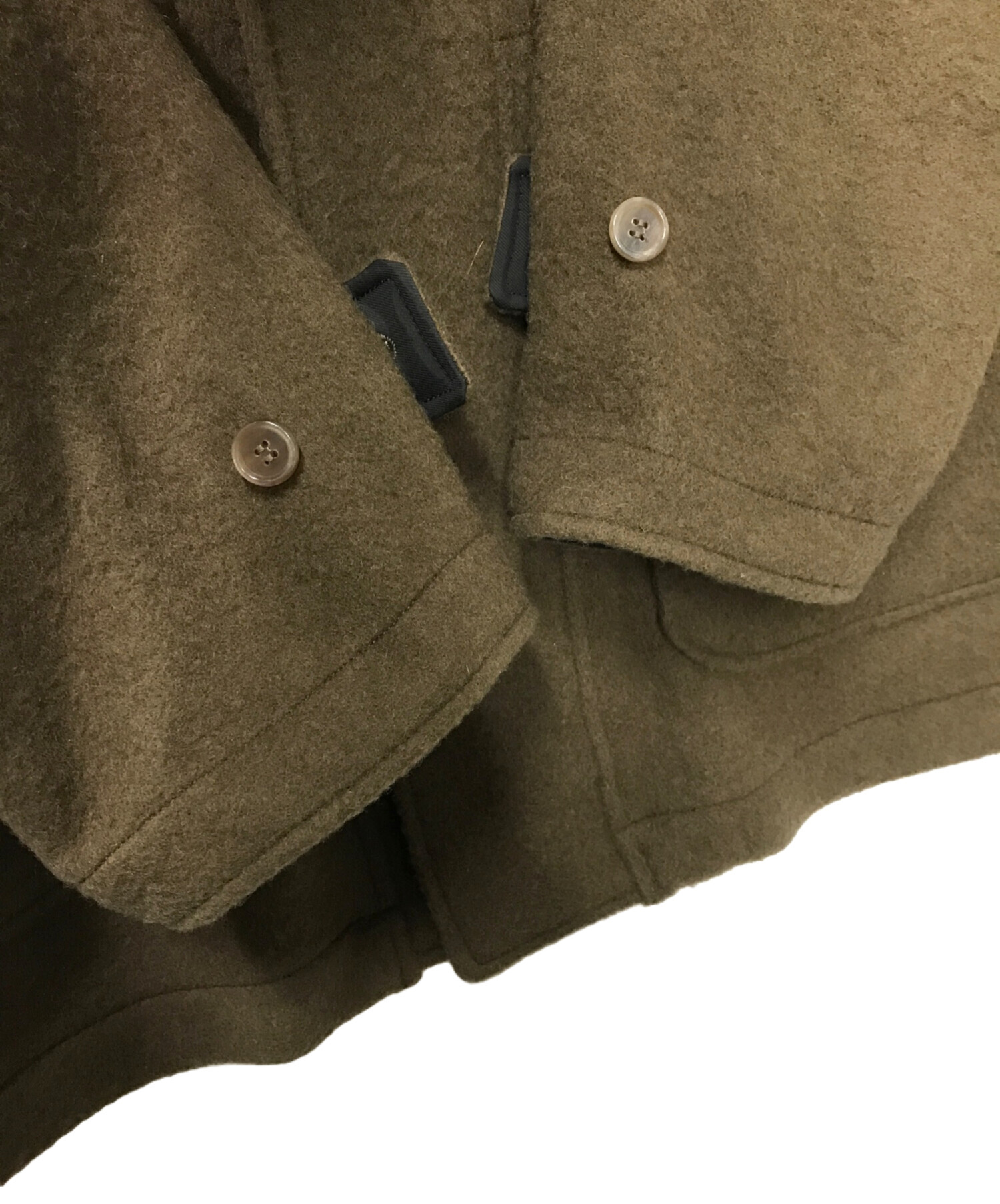 markaware short belt ショートベルト　ダッフルコート　マーカ 中古・古着通販】MARKWARE (マーカウェア) サフォークメルトン ベルト