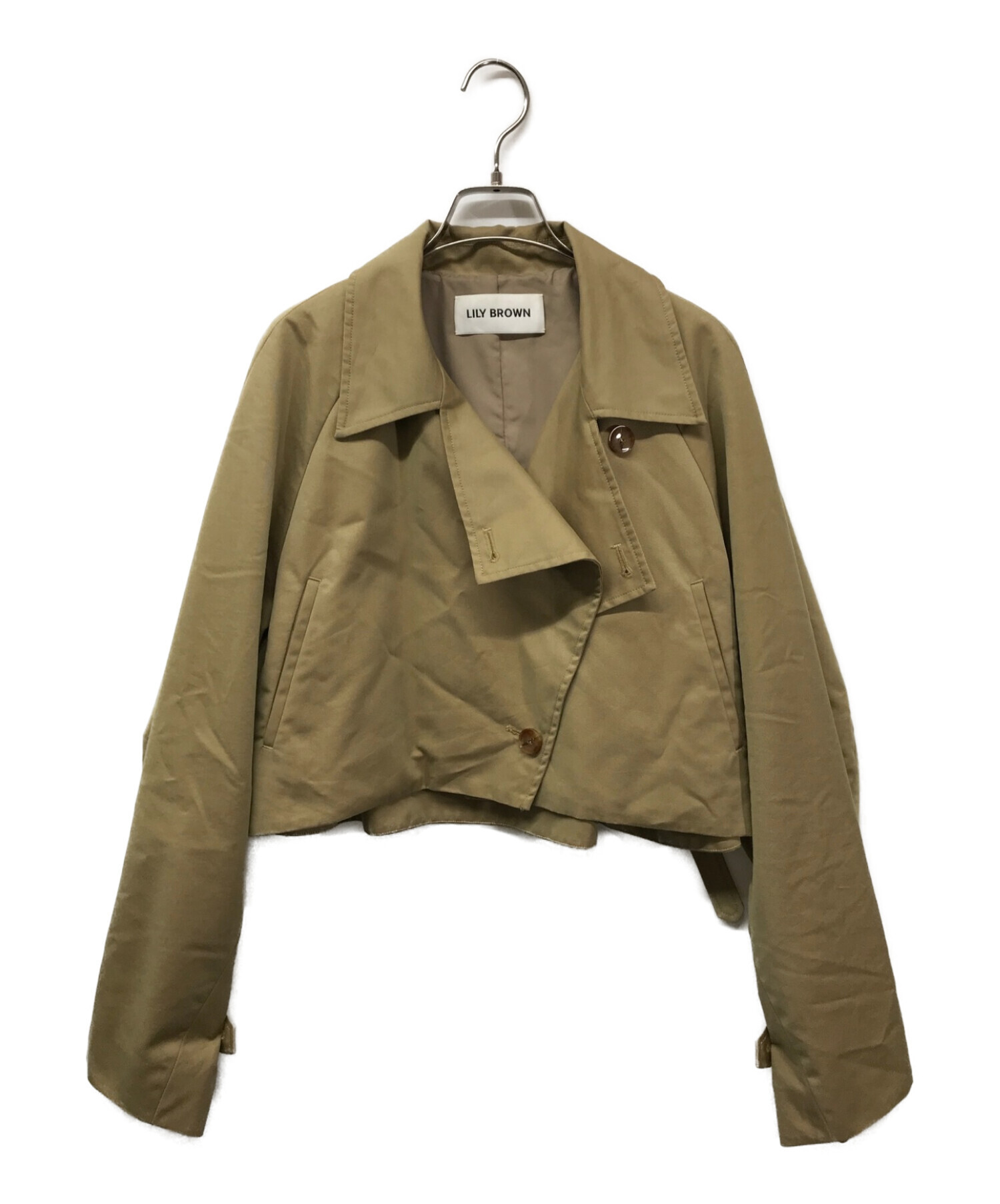 中古・古着通販】Lily Brown (リリーブラウン) ショート丈トレンチ