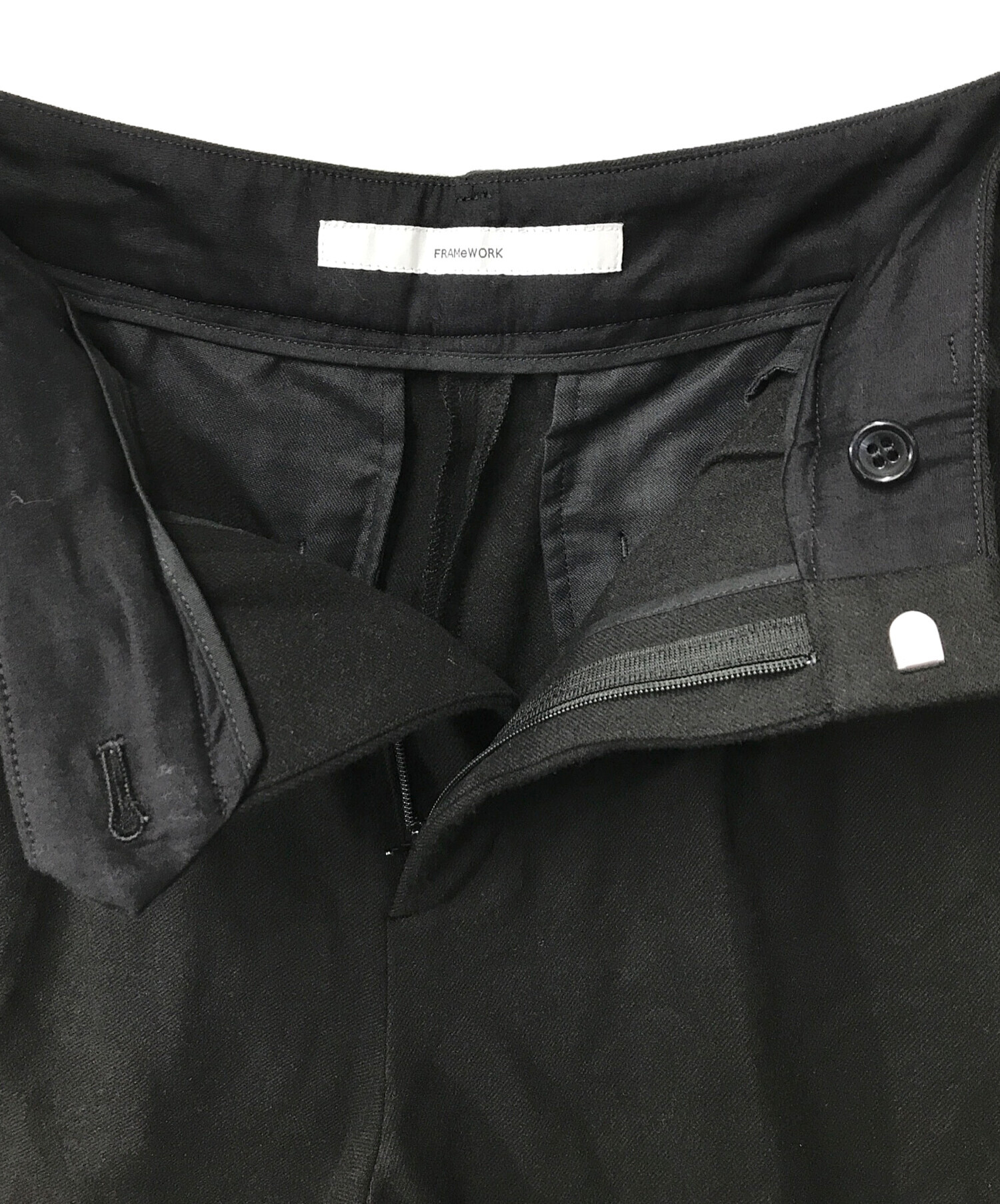 中古・古着通販】FRAMeWORK (フレームワーク) T/R両面起毛パンツ