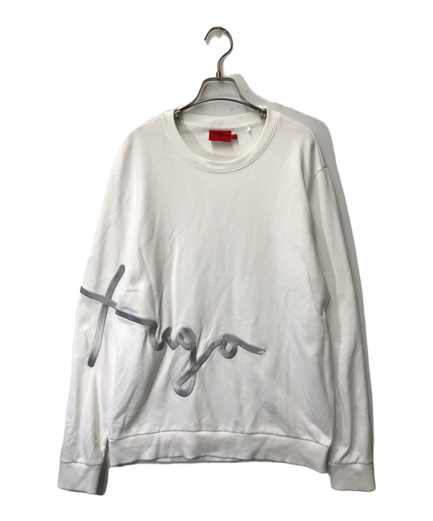 HUGO BOSS - HUGO BOSS ヒューゴボス スウェット L 白 【古着】【中古】 中古・古着通販】HUGO BOSS (ヒューゴ ボス) スウェット HUGO BOSS