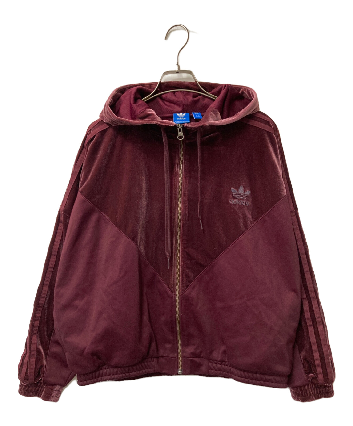 中古・古着通販】adidas VELVET VIBES HOODIE TRACK JACKET 中古・古着通販】adidas VELVET VIBES HOODIE TRACK JACKET