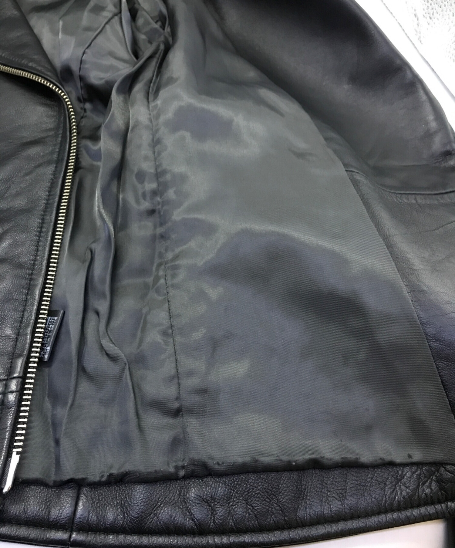 グリーンレーベルリラクシング　羊革　KC SHEEPLEATHER　L サイズ 中古・古着通販】green label relaxing KC SHEEPレザー