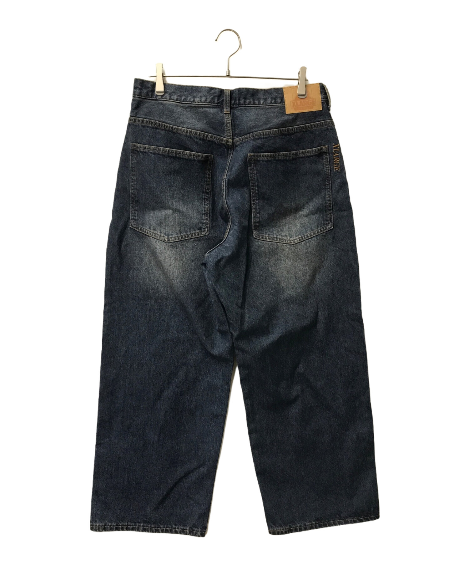 中古・古着通販】X-LARGE (エクストララージ) BAGGY DENIM PANTS X 